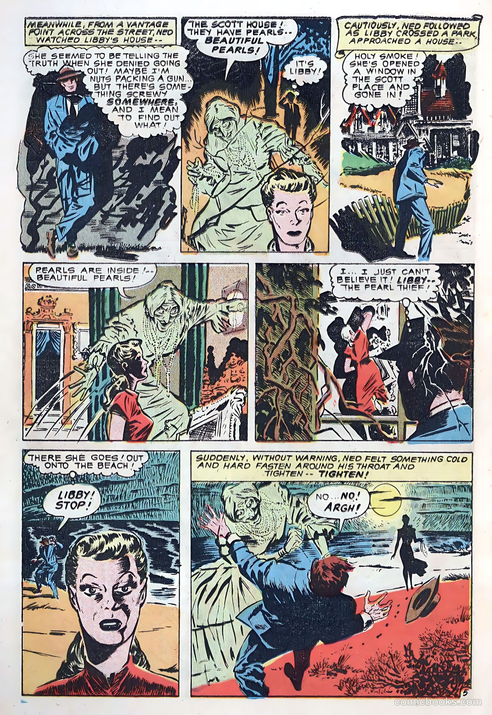 Out of the Night #1 (1952) — page 32 of 36
