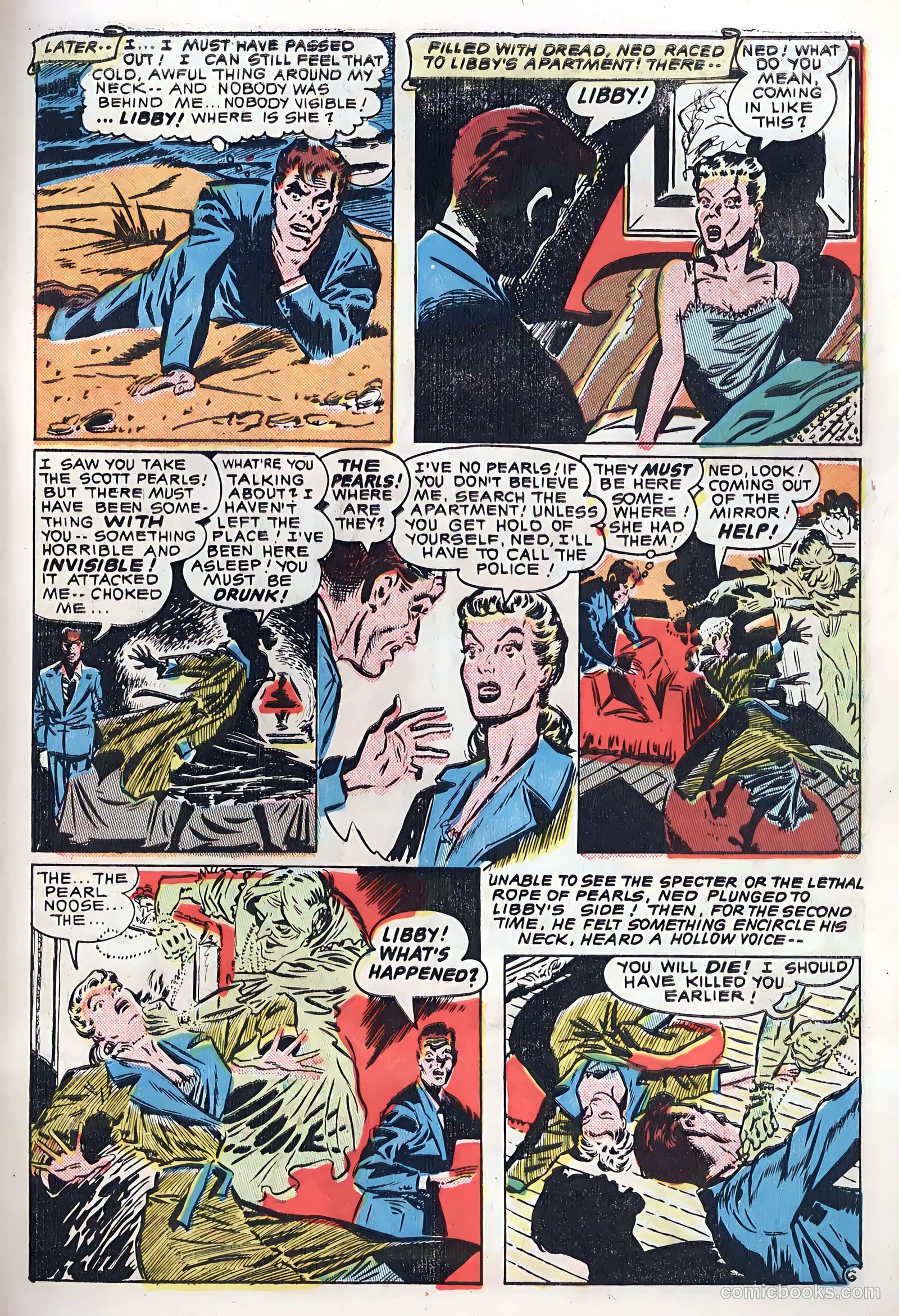 Out of the Night #1 (1952) — page 33 of 36