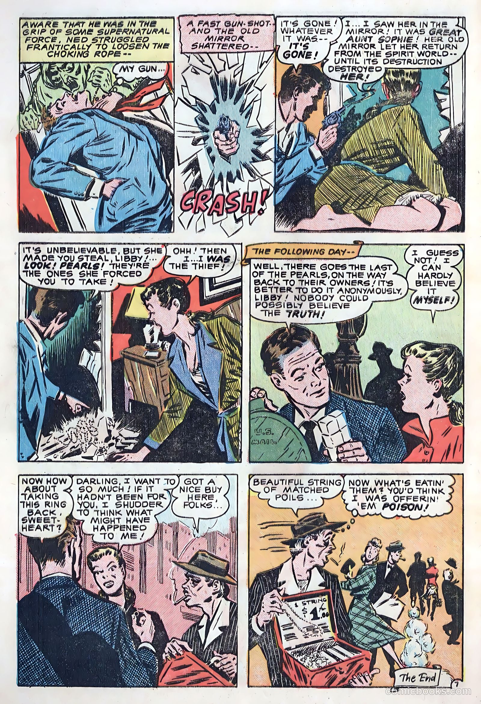 Out of the Night #1 (1952) — page 34 of 36