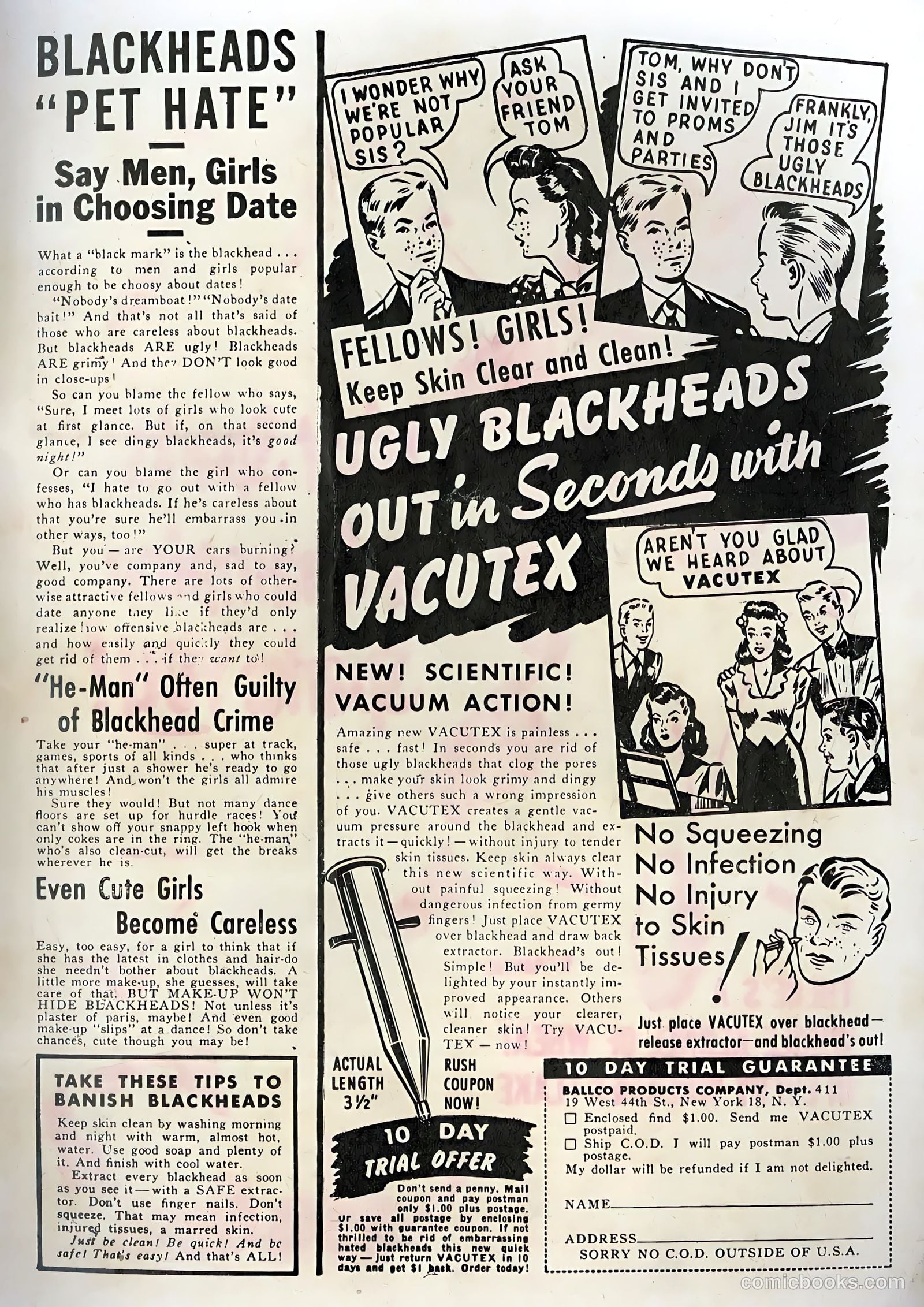 Out of the Night #1 (1952) — page 35 of 36