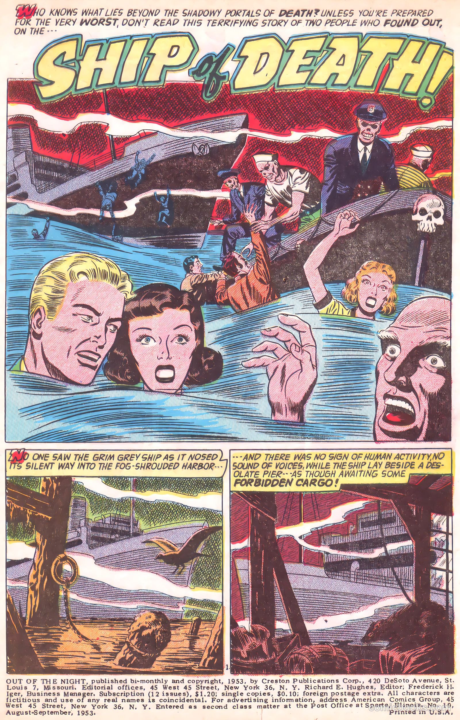 Out of the Night #10 (1953) — page 3 of 35