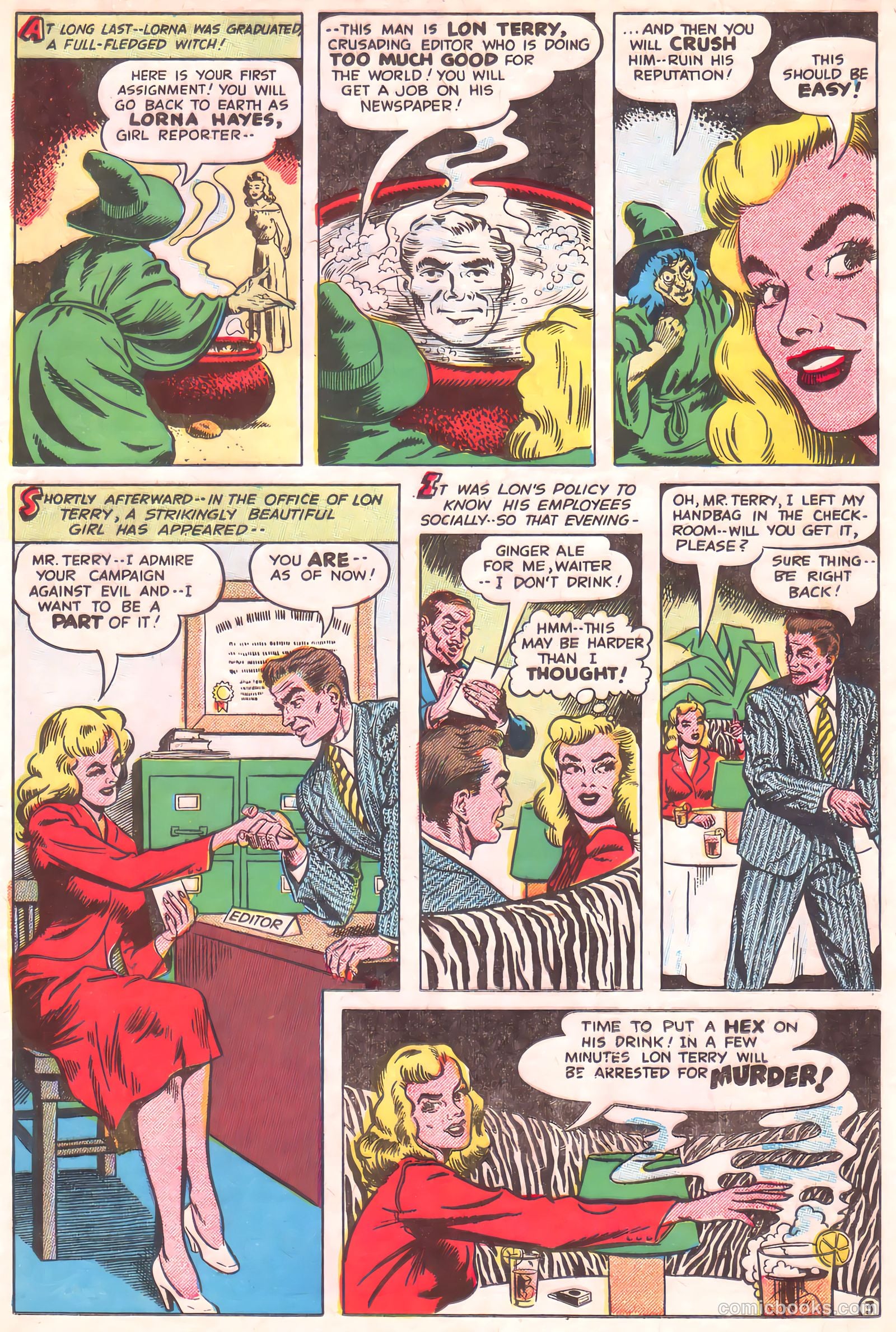 Out of the Night #10 (1953) — page 13 of 35