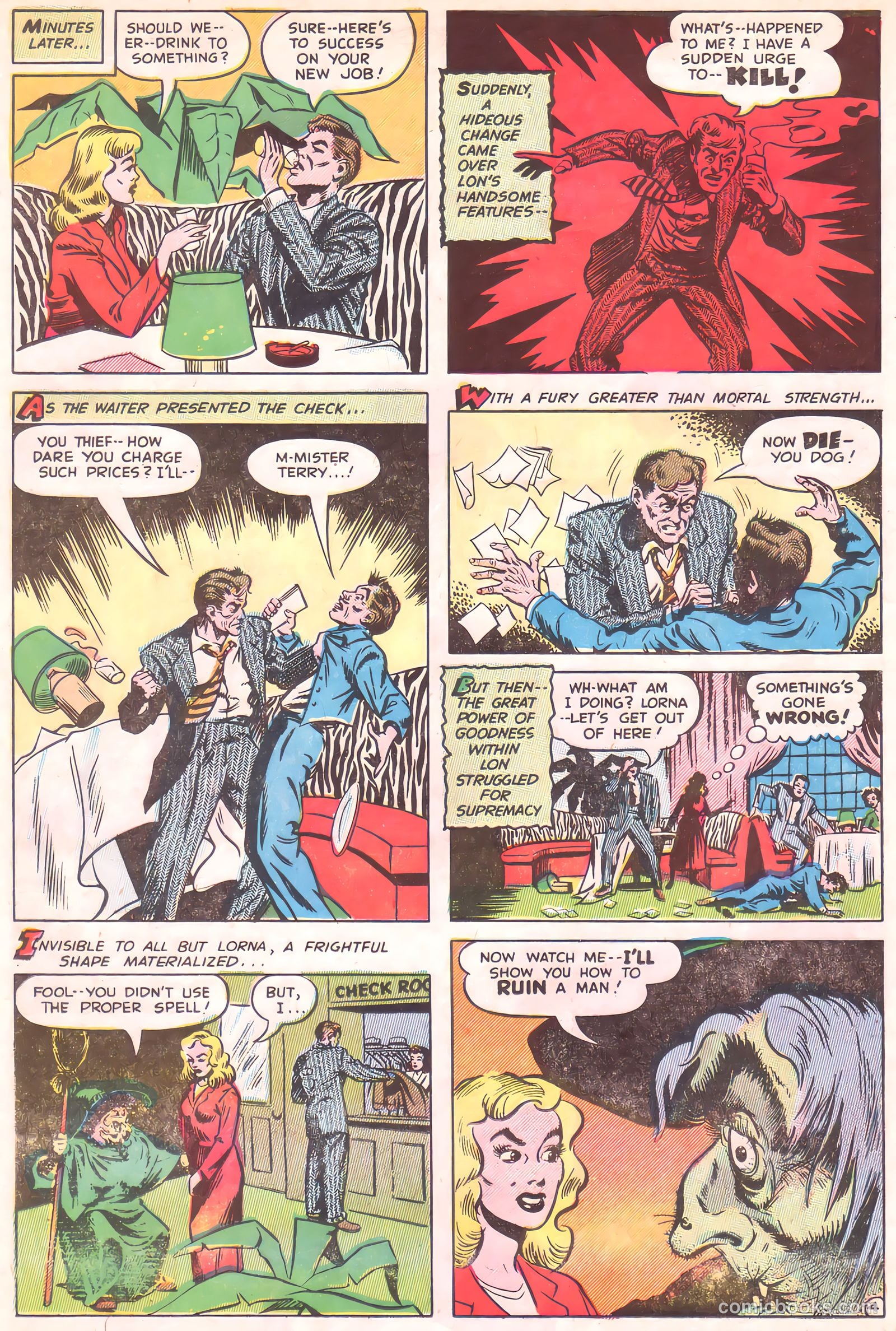 Out of the Night #10 (1953) — page 14 of 35