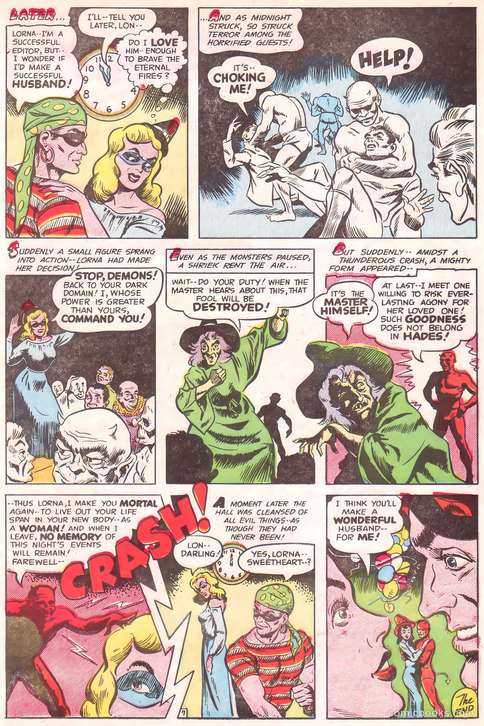Out of the Night #10 (1953) — page 17 of 35