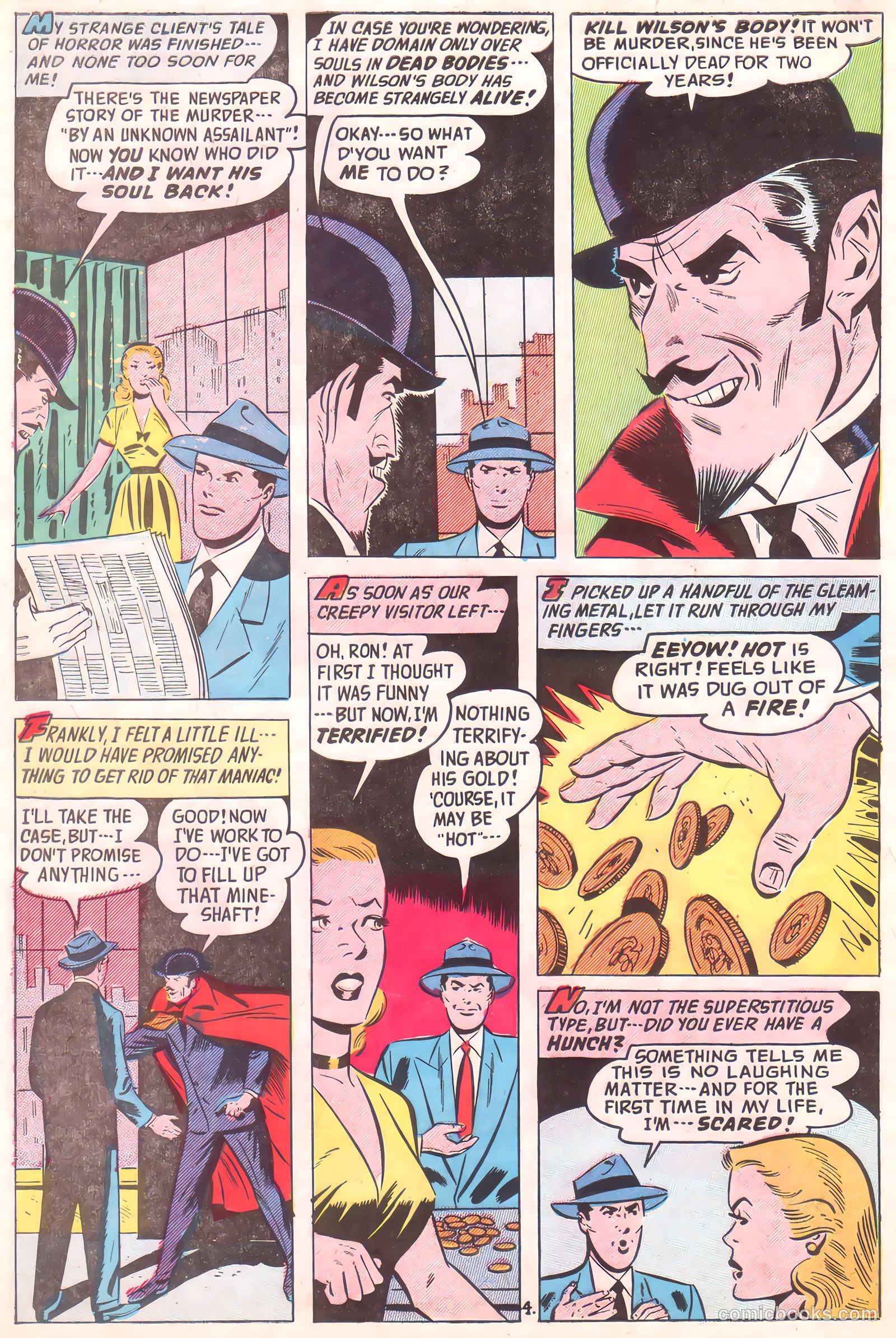 Out of the Night #10 (1953) — page 30 of 35