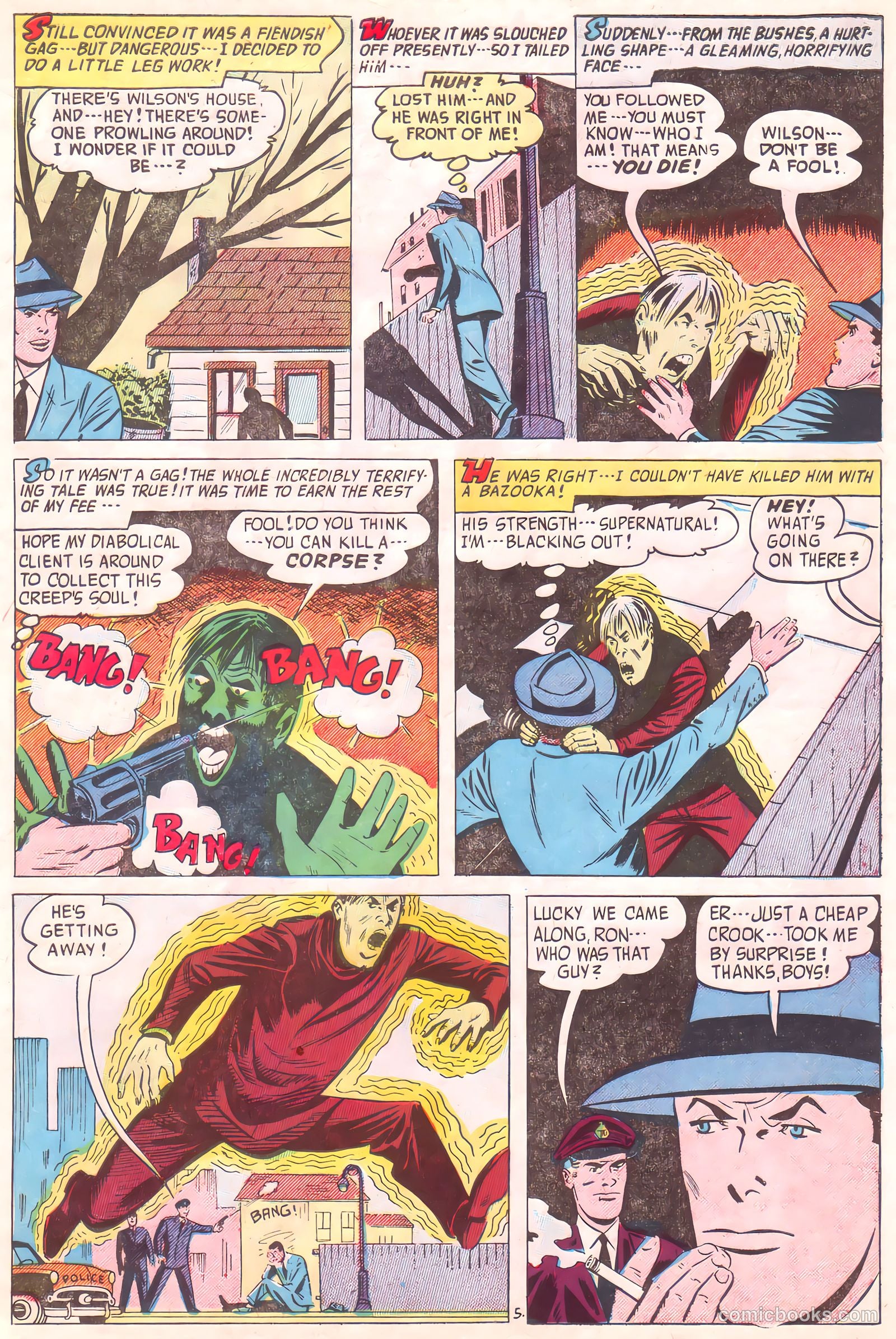 Out of the Night #10 (1953) — page 31 of 35