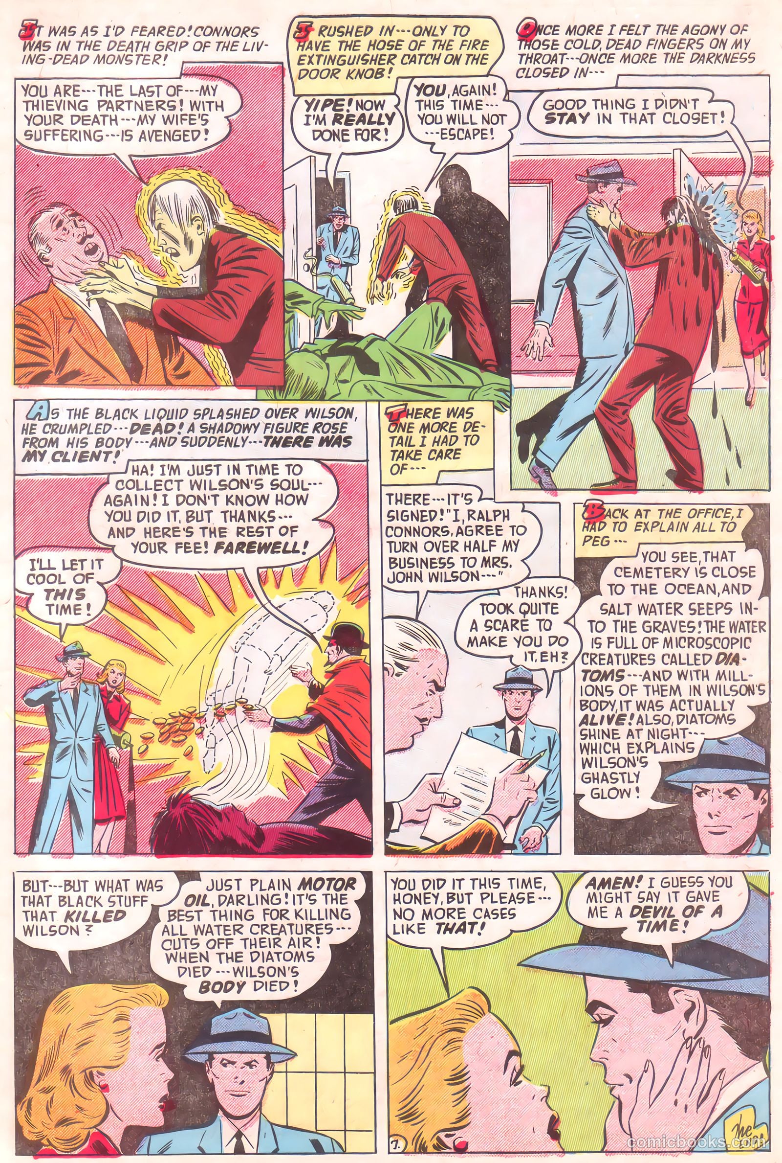 Out of the Night #10 (1953) — page 33 of 35