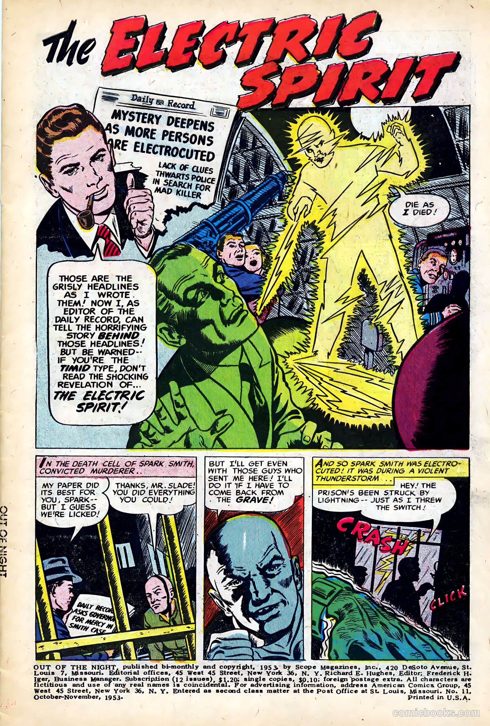 Out of the Night #11 (1953) — page 3 of 36