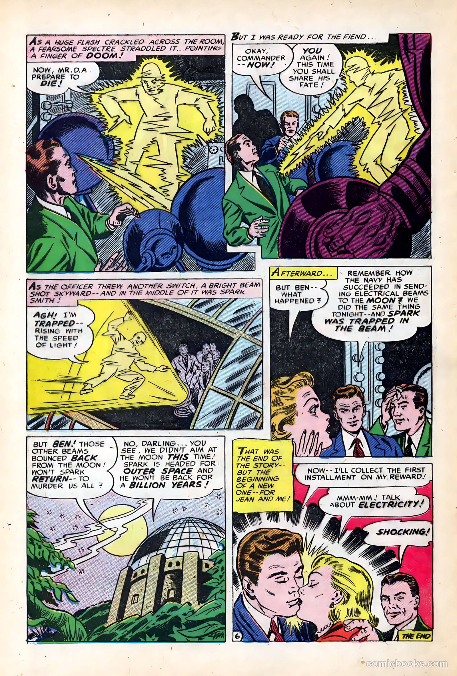 Out of the Night #11 (1953) — page 8 of 36