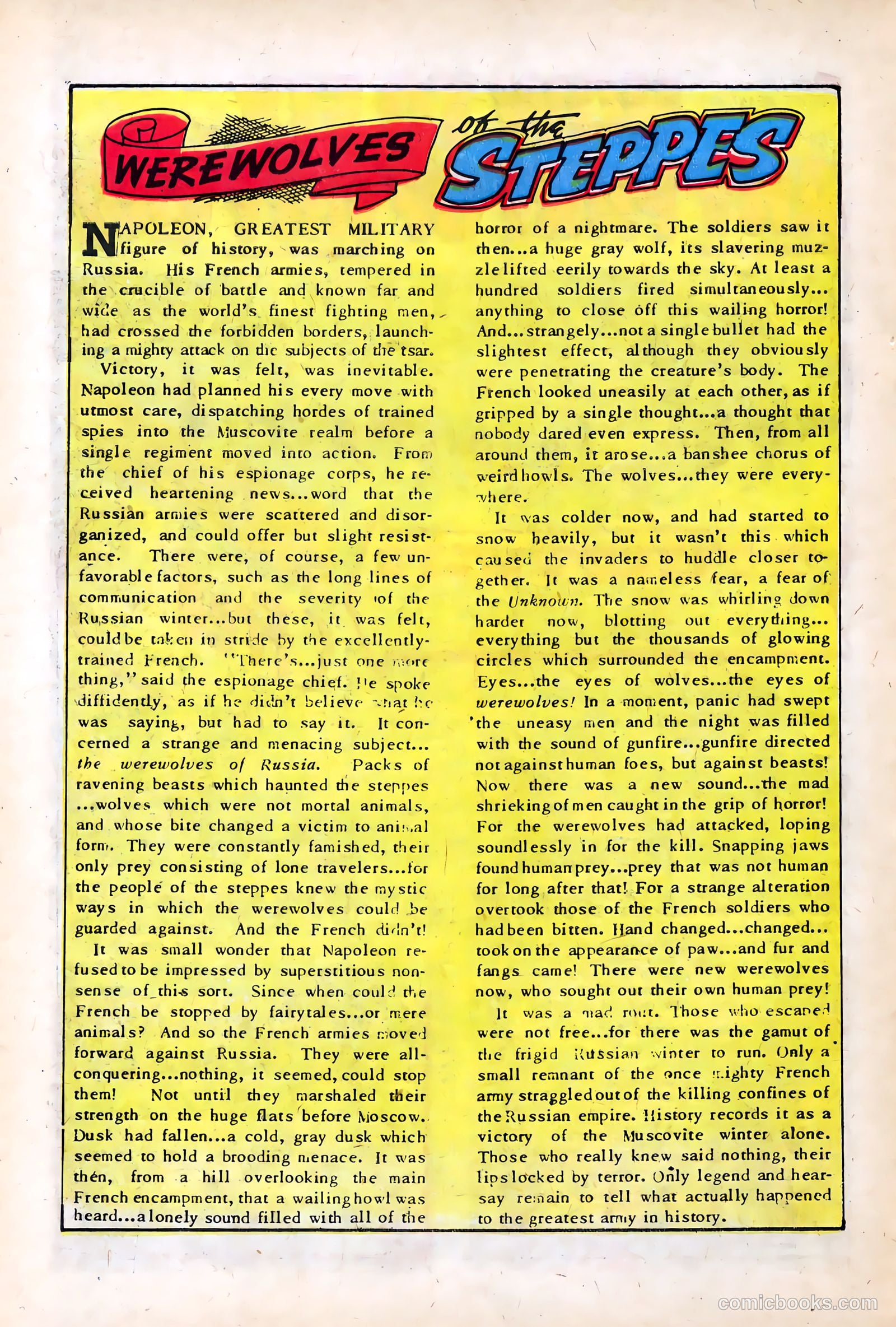Out of the Night #11 (1953) — page 10 of 36