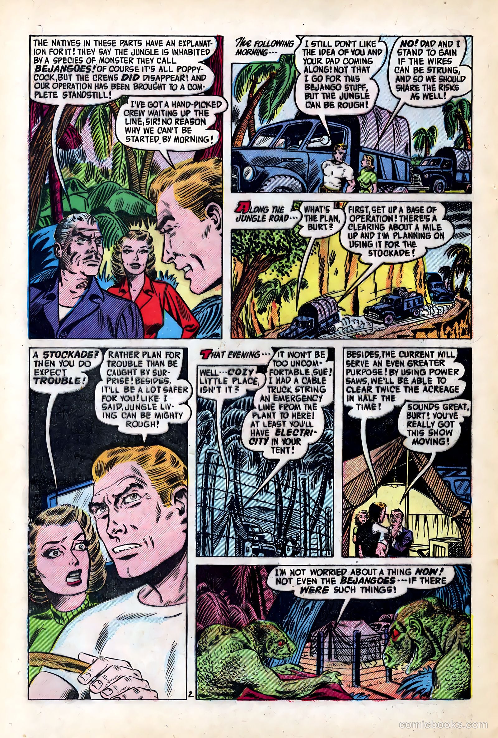 Out of the Night #11 (1953) — page 12 of 36