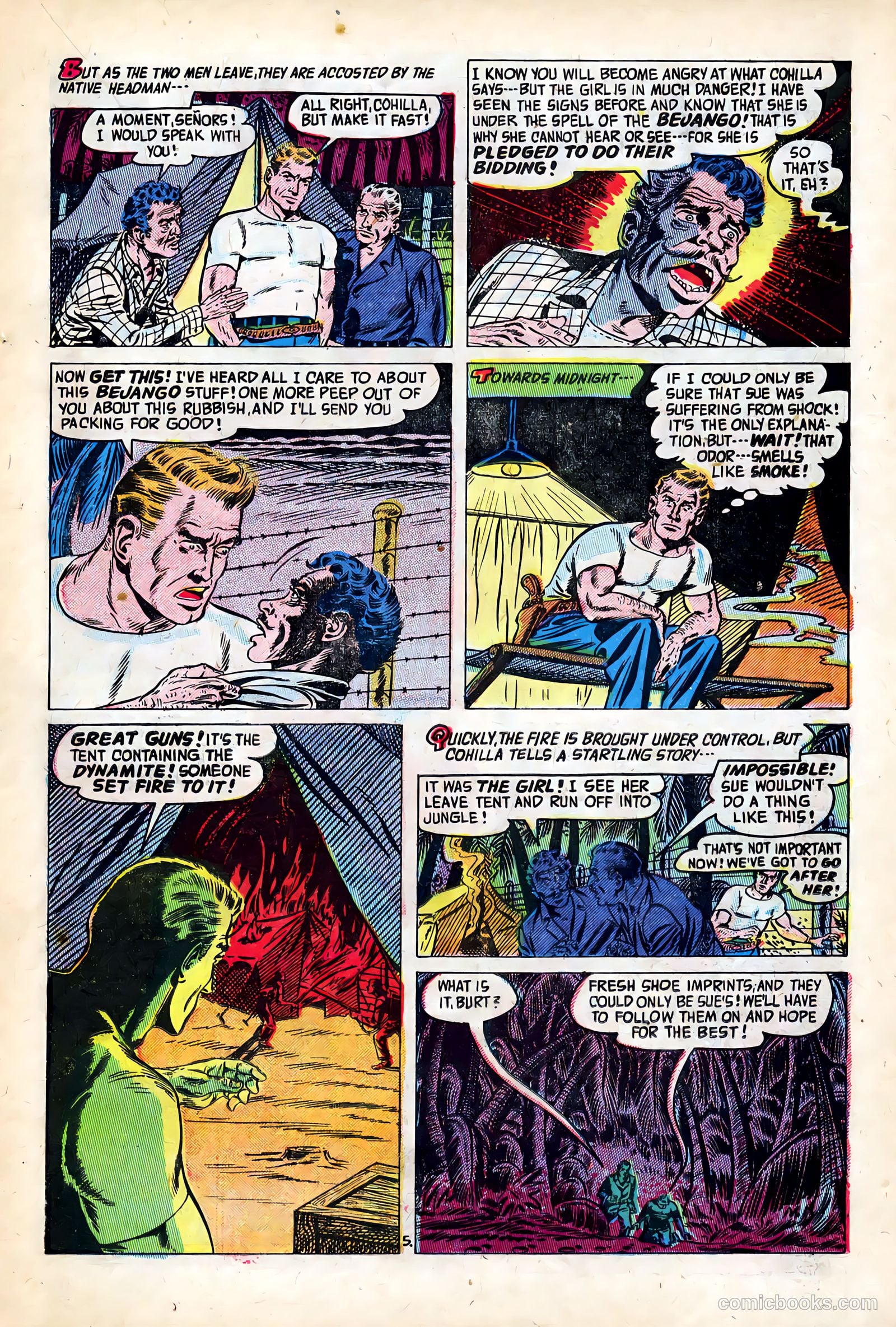 Out of the Night #11 (1953) — page 15 of 36