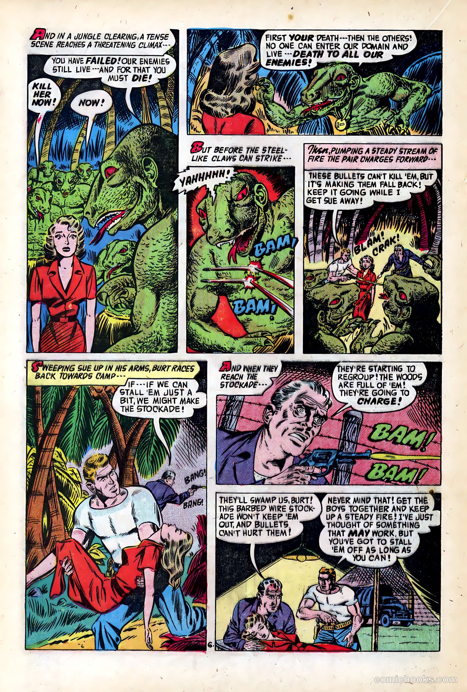 Out of the Night #11 (1953) — page 16 of 36