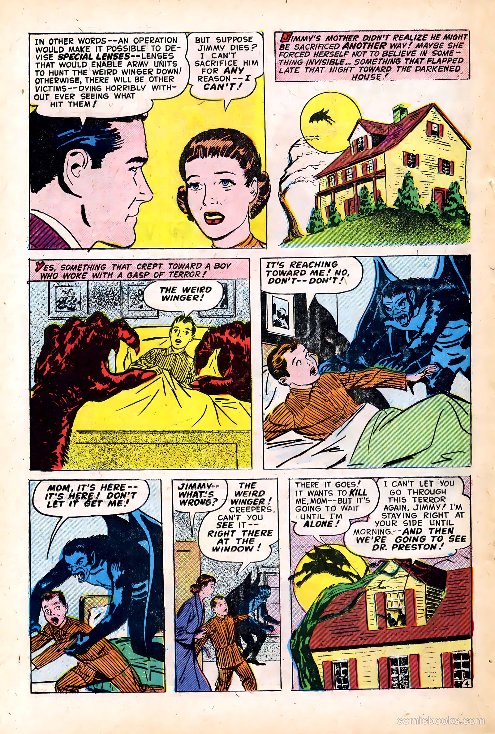 Out of the Night #11 (1953) — page 22 of 36