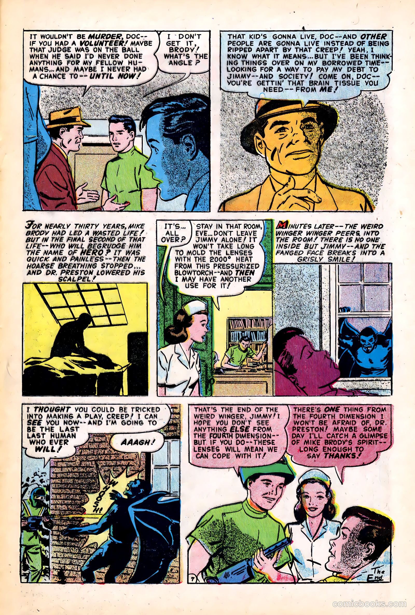 Out of the Night #11 (1953) — page 25 of 36