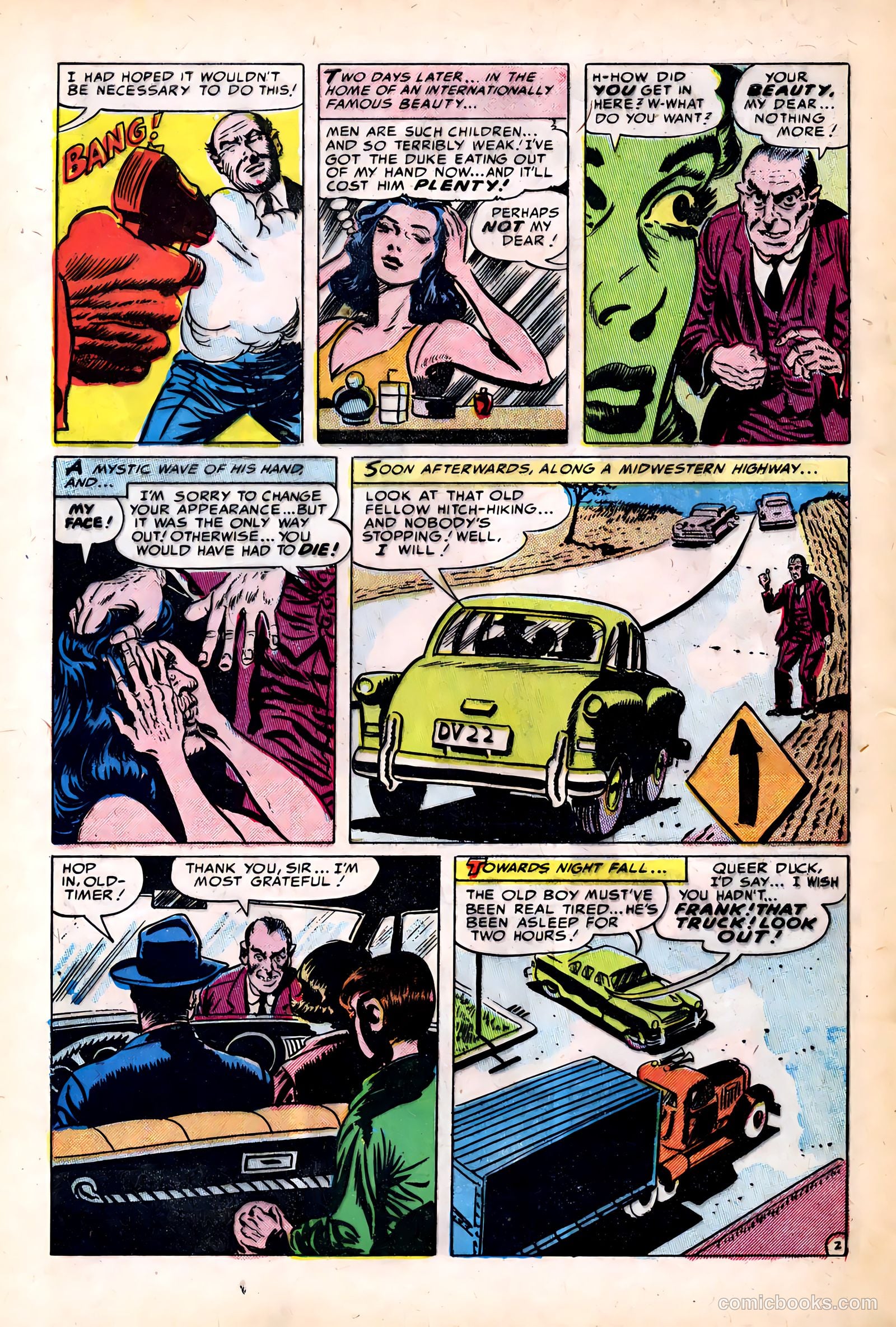 Out of the Night #11 (1953) — page 28 of 36