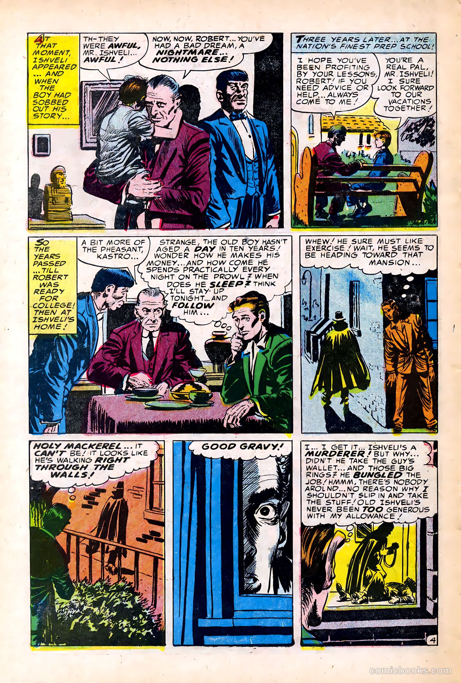 Out of the Night #11 (1953) — page 30 of 36