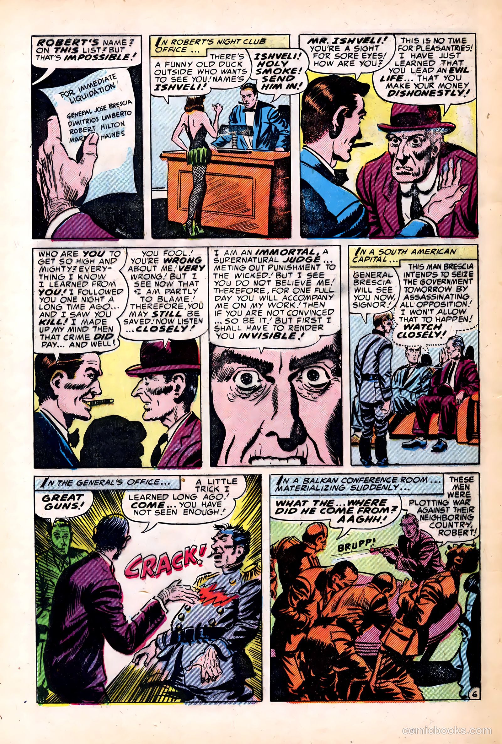 Out of the Night #11 (1953) — page 32 of 36