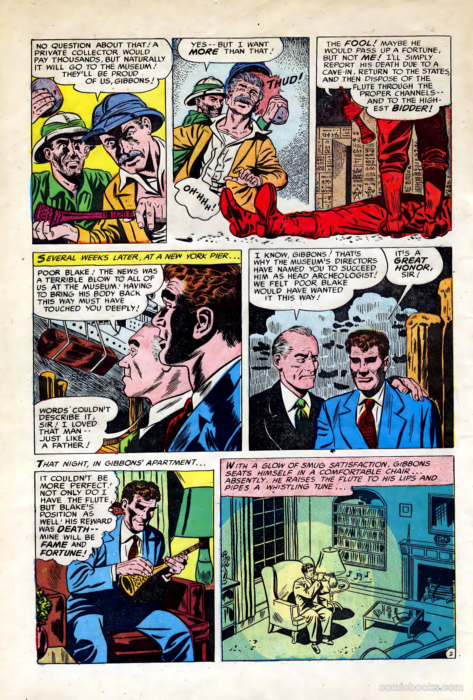 Out of the Night #12 (1953) — page 4 of 36