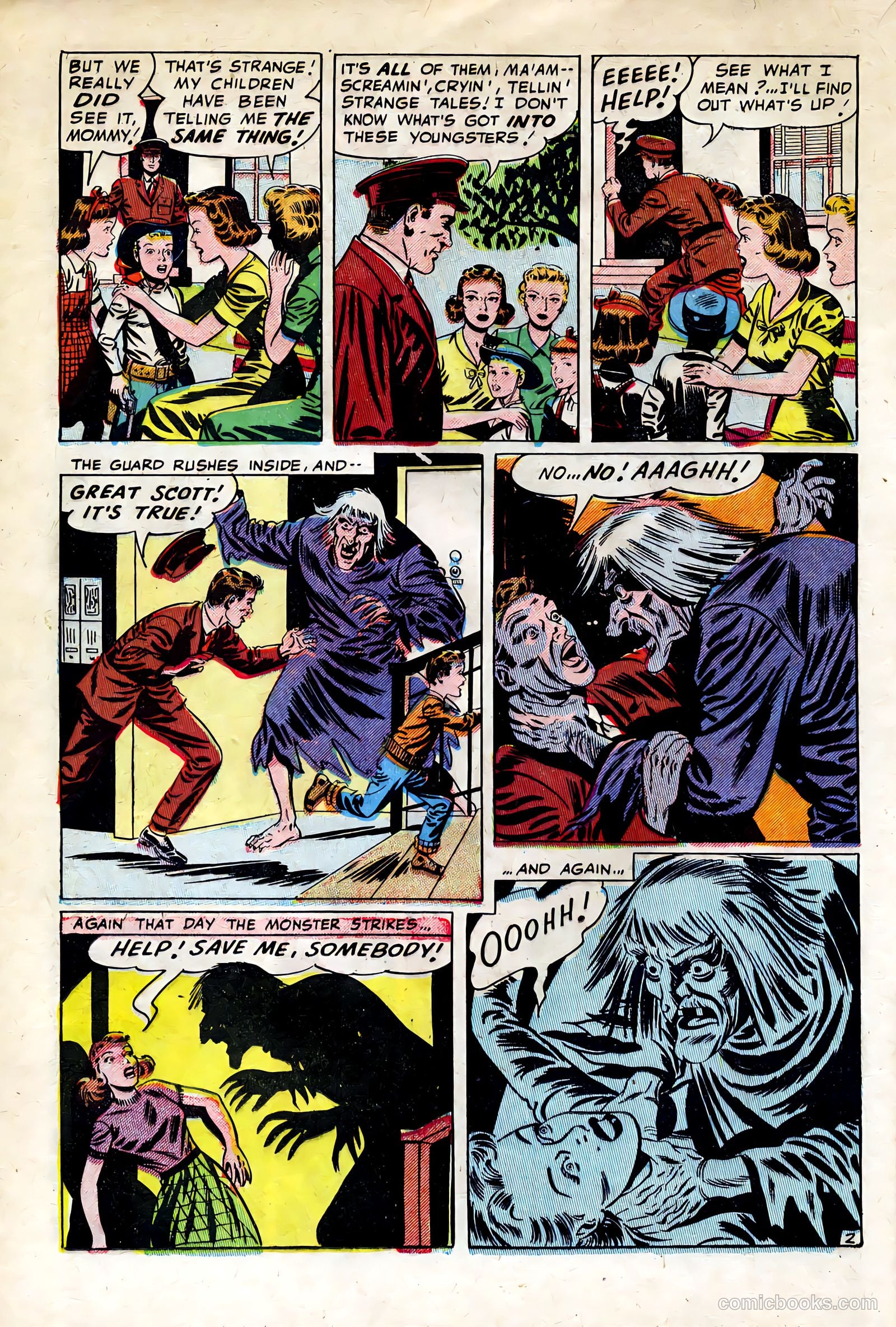 Out of the Night #12 (1953) — page 16 of 36