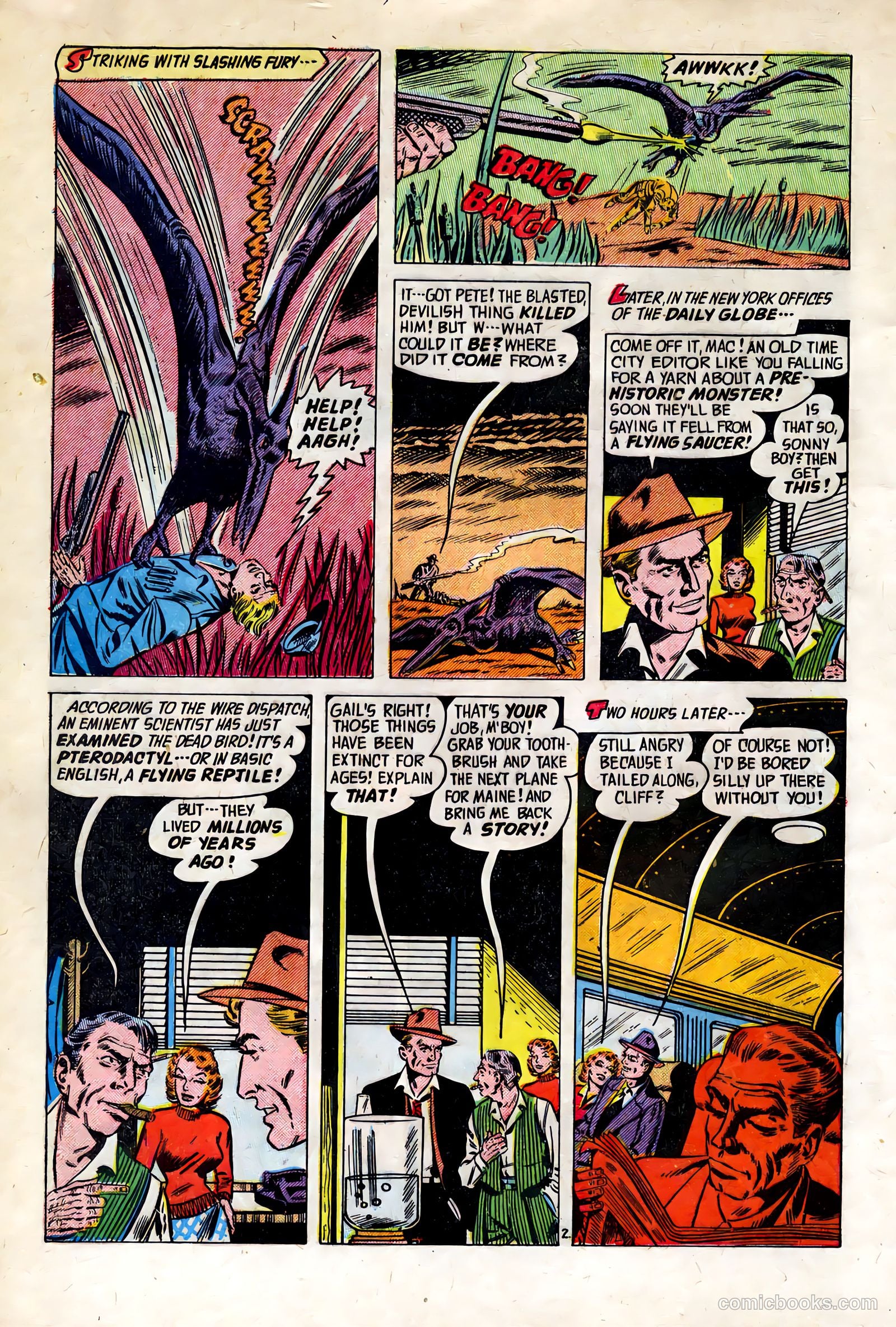 Out of the Night #12 (1953) — page 28 of 36