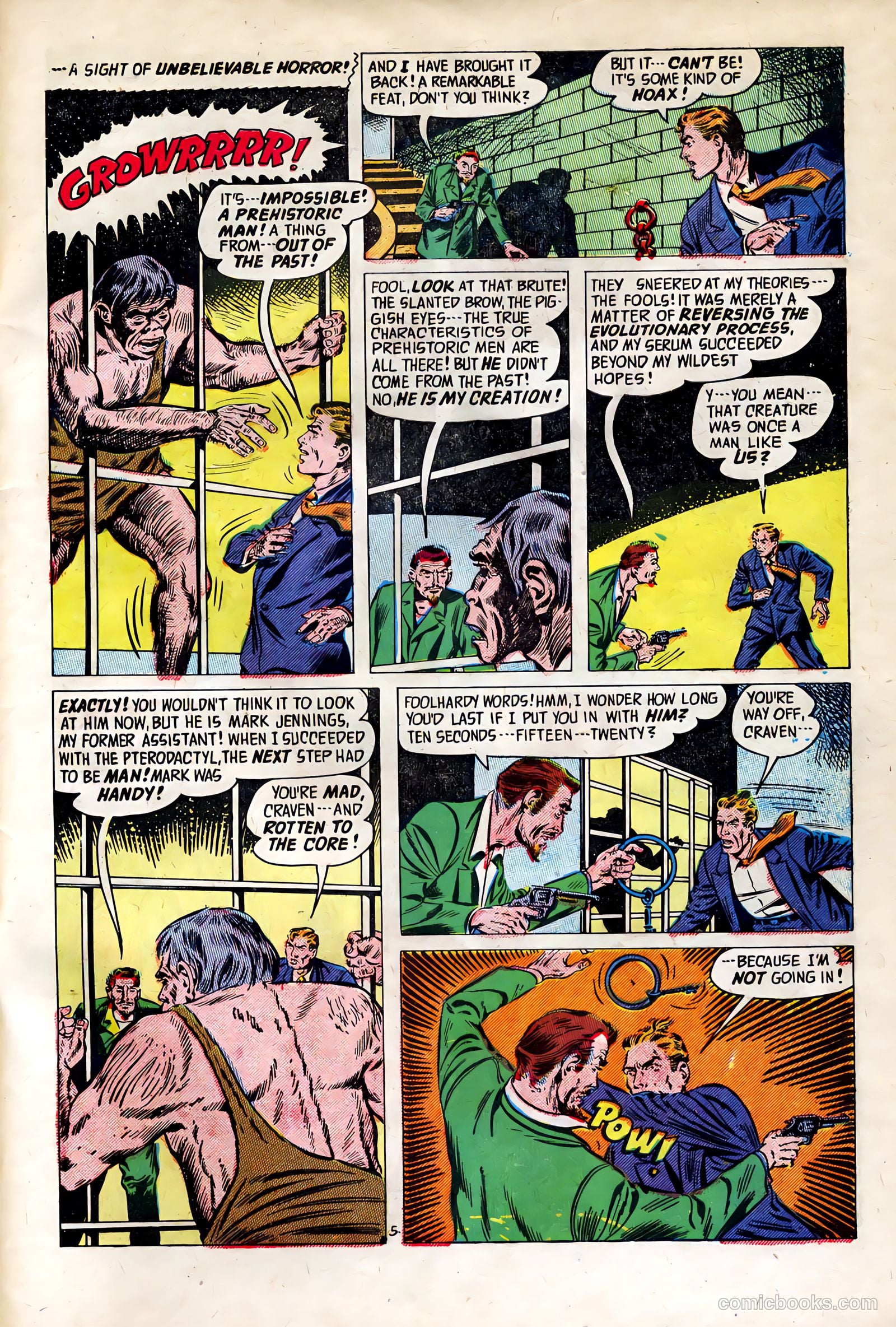 Out of the Night #12 (1953) — page 31 of 36