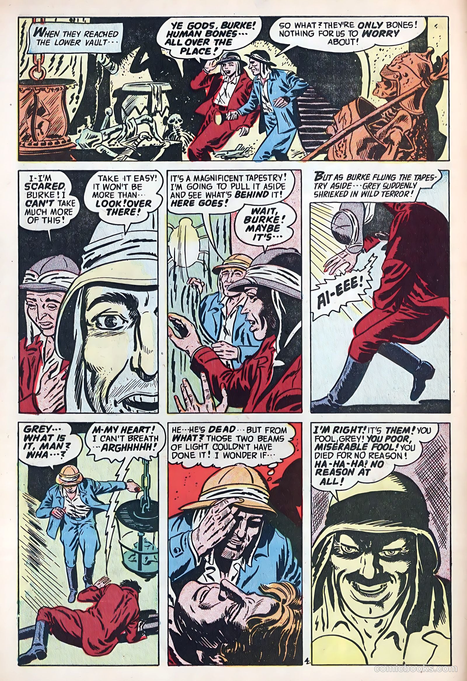 Out of the Night #13 (1954) — page 6 of 36