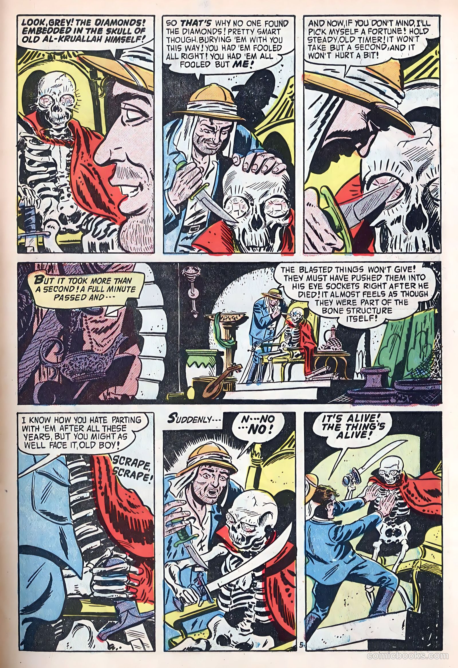 Out of the Night #13 (1954) — page 7 of 36