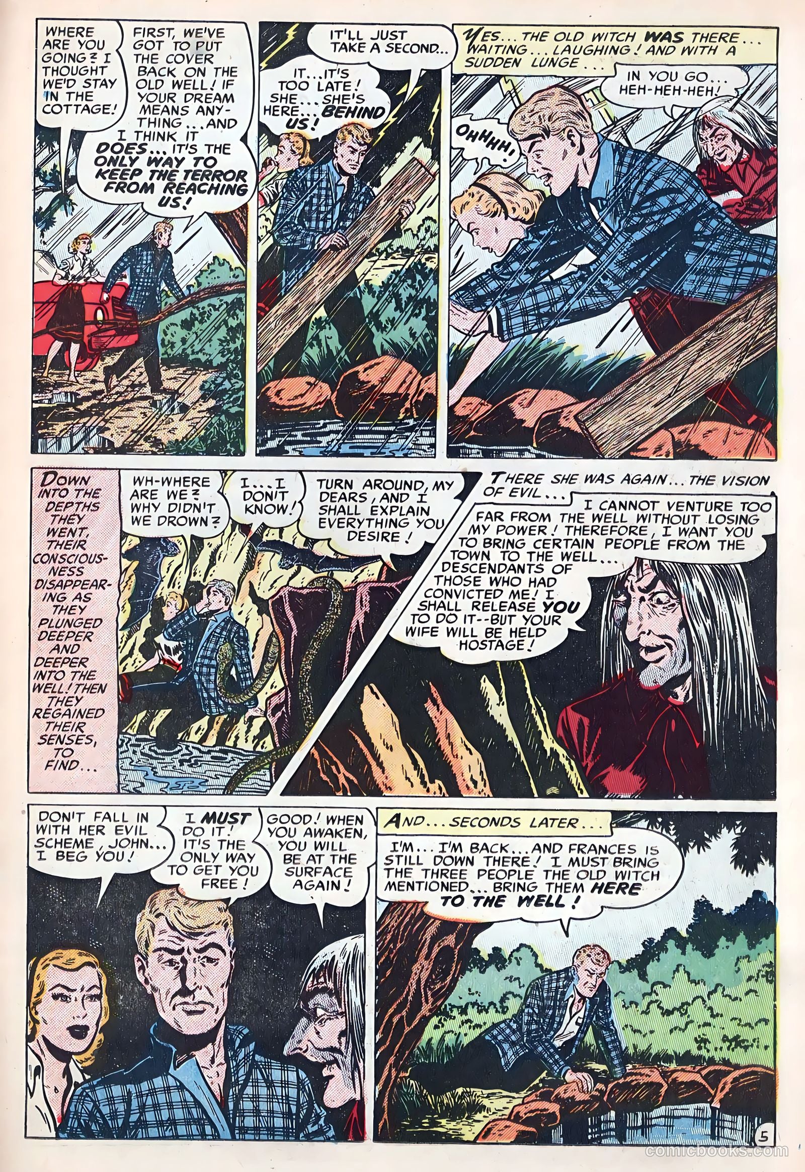 Out of the Night #13 (1954) — page 15 of 36