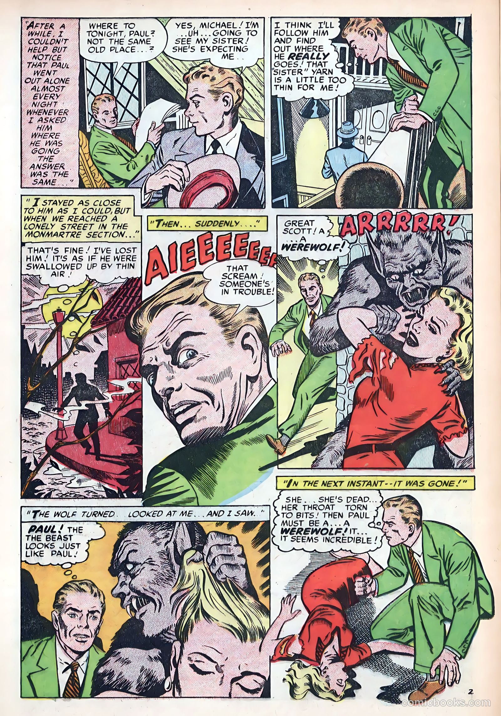 Out of the Night #13 (1954) — page 20 of 36
