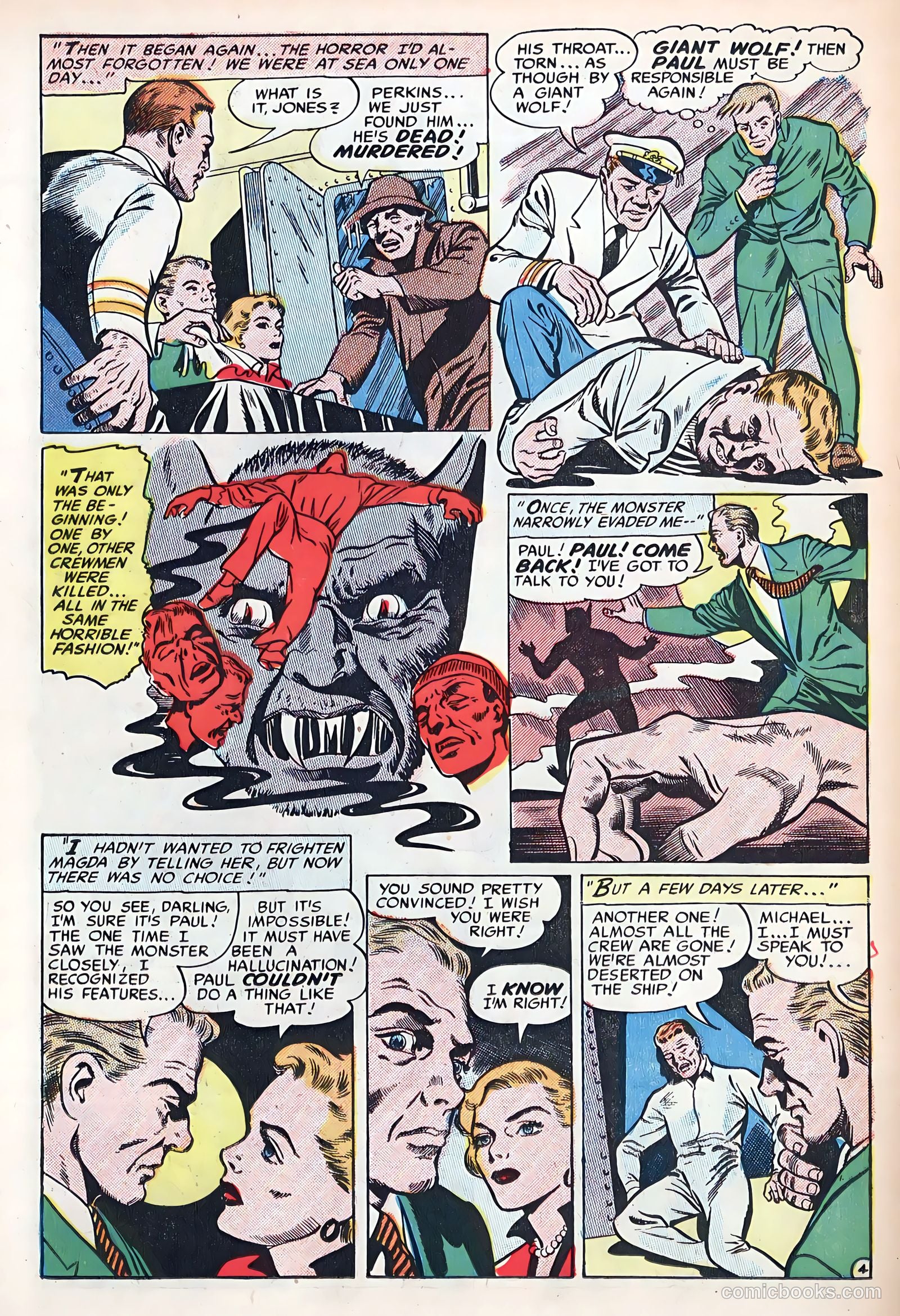 Out of the Night #13 (1954) — page 22 of 36