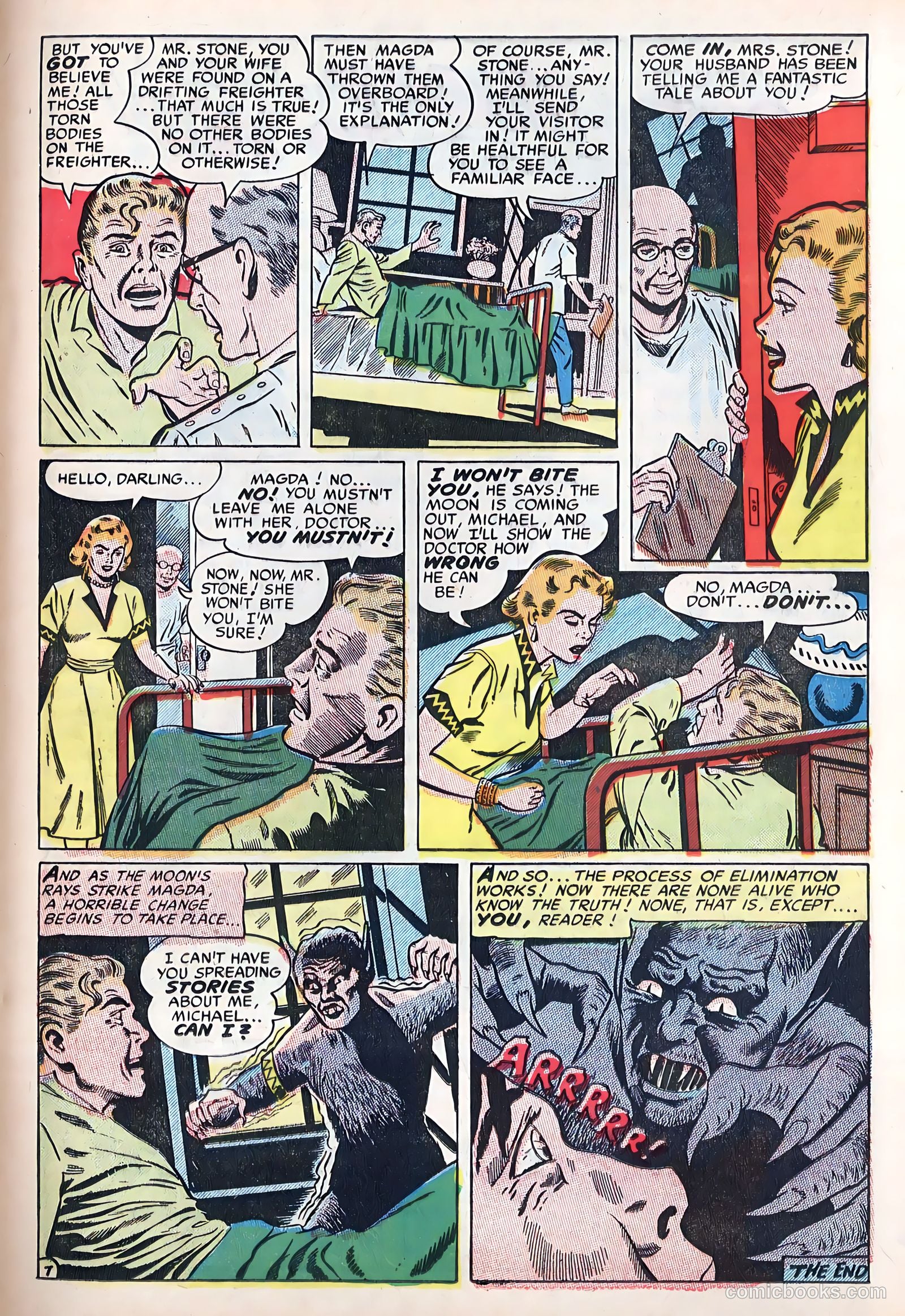 Out of the Night #13 (1954) — page 25 of 36