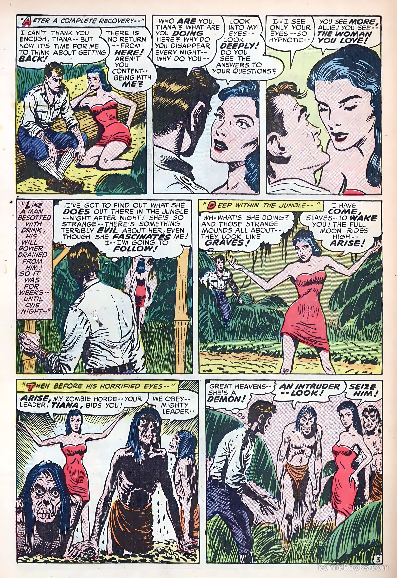 Out of the Night #13 (1954) — page 30 of 36
