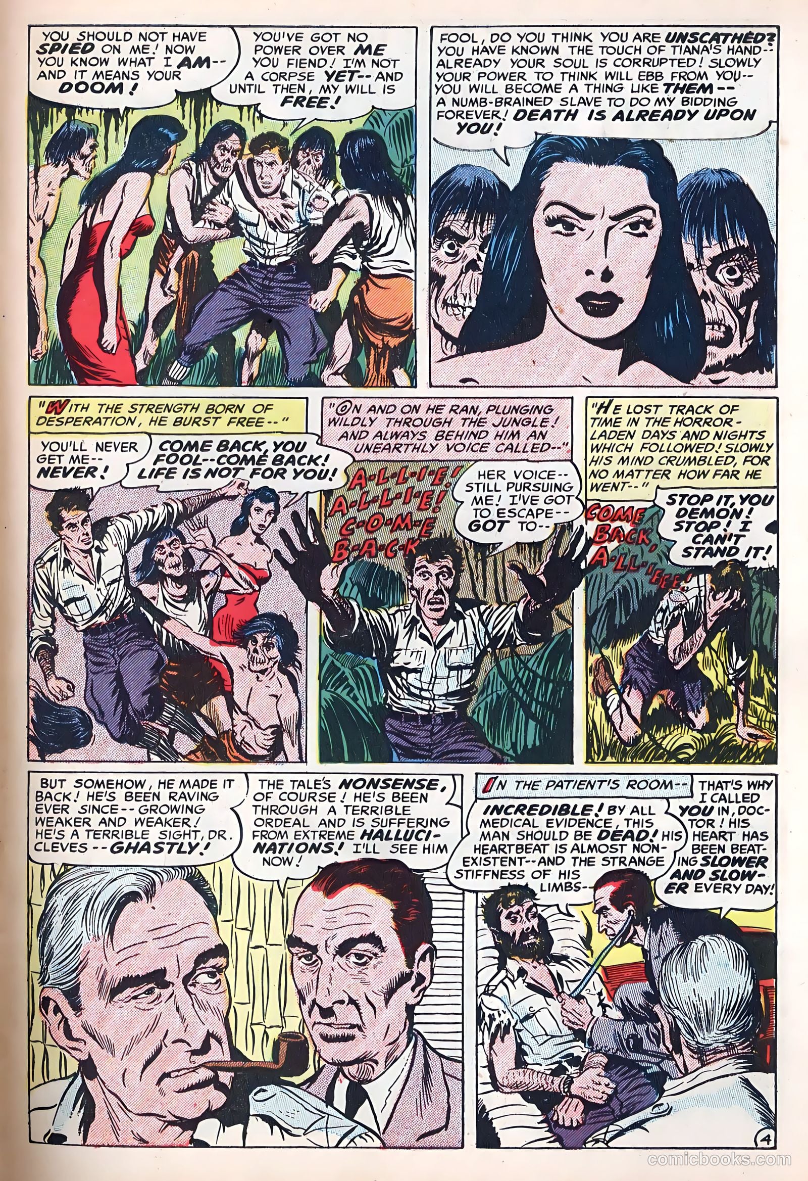Out of the Night #13 (1954) — page 31 of 36