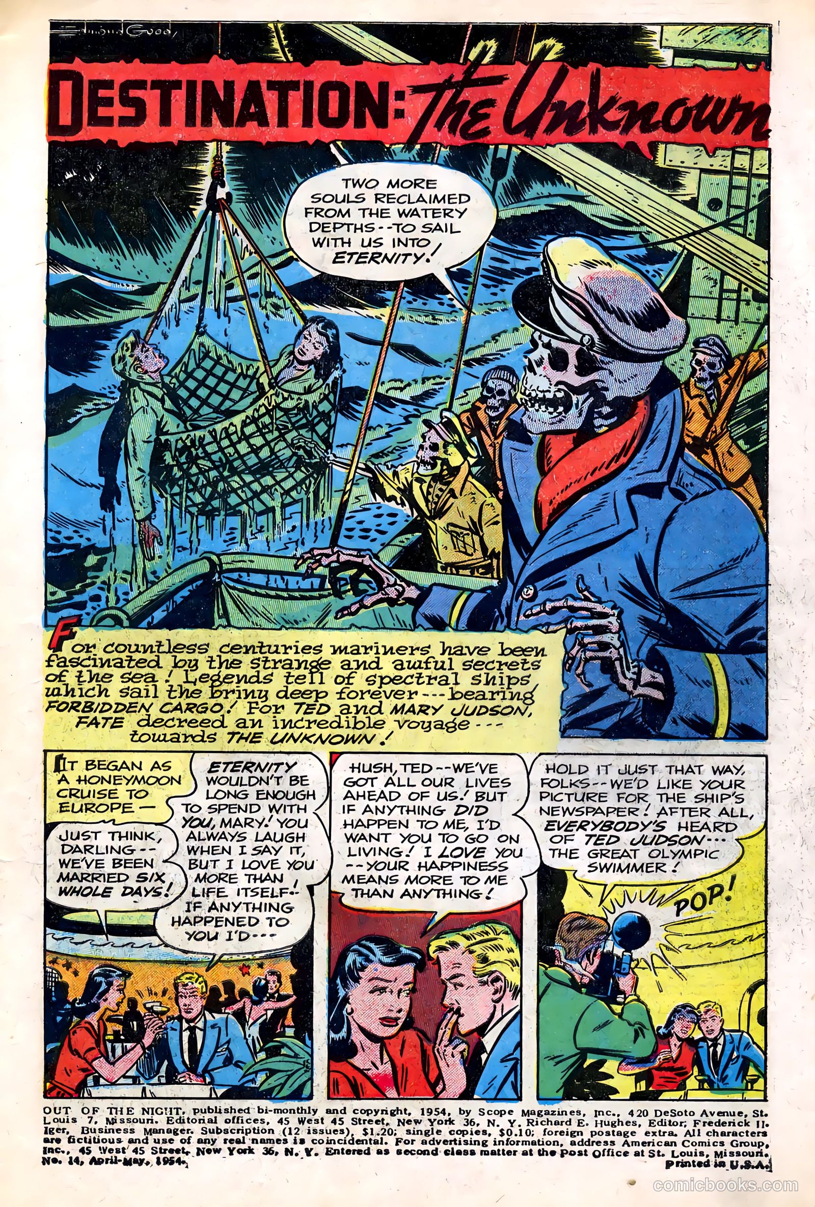 Out of the Night #14 (1954) — page 3 of 36