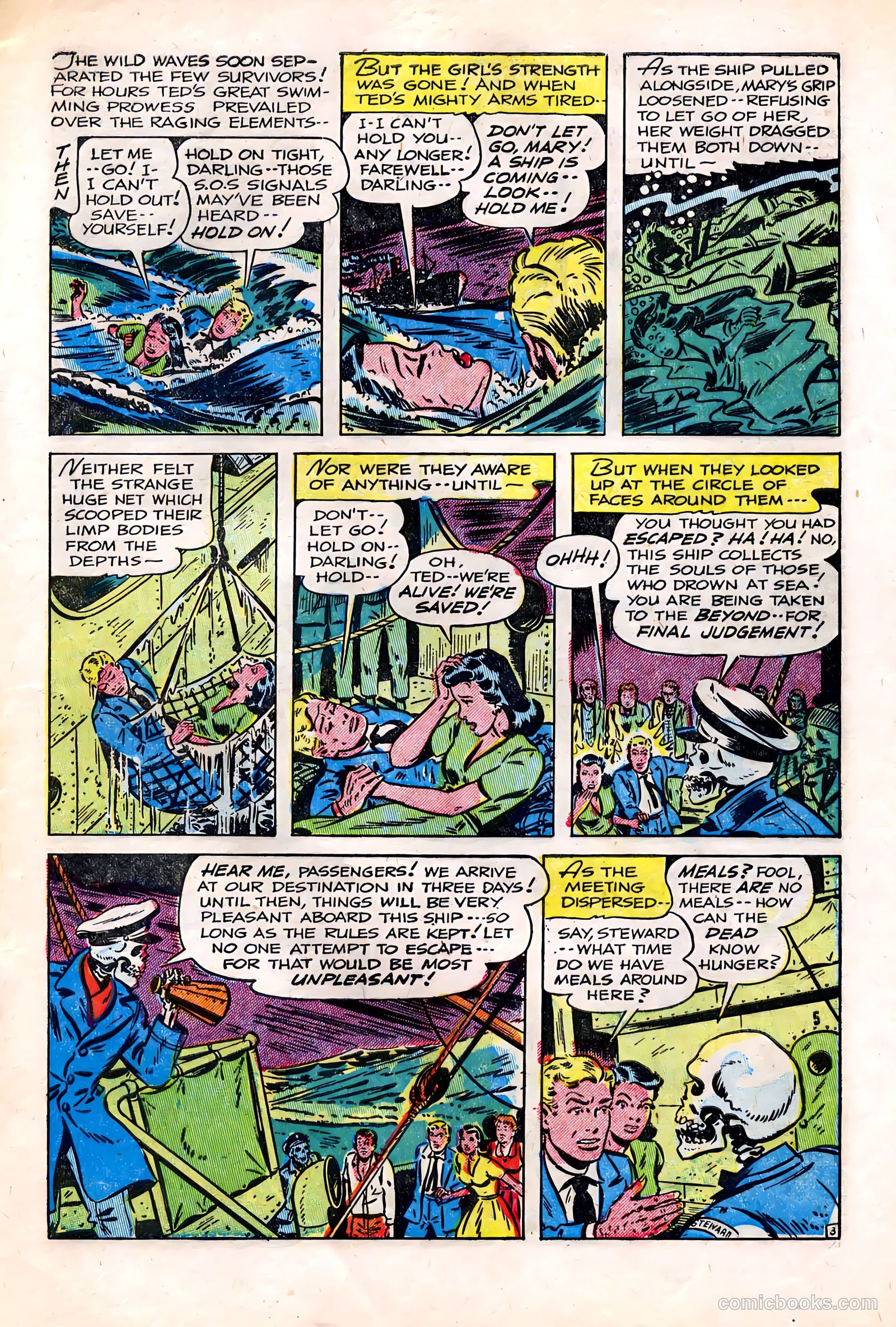 Out of the Night #14 (1954) — page 5 of 36