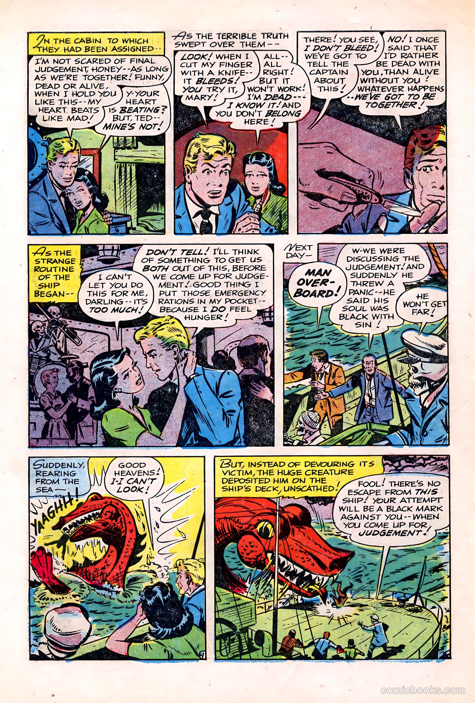 Out of the Night #14 (1954) — page 6 of 36