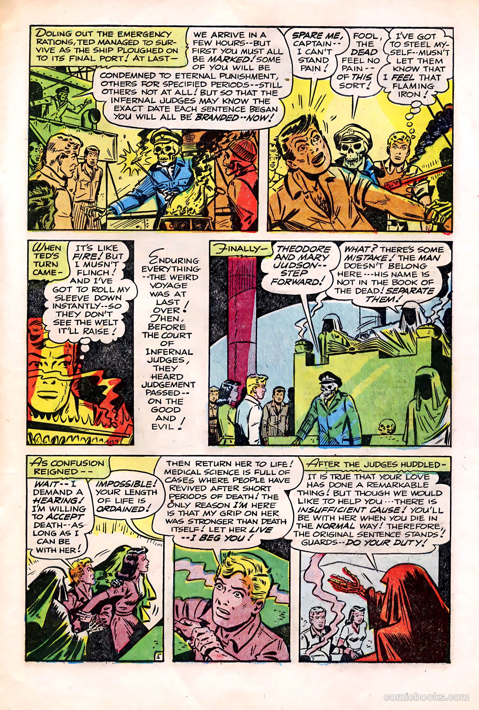 Out of the Night #14 (1954) — page 7 of 36