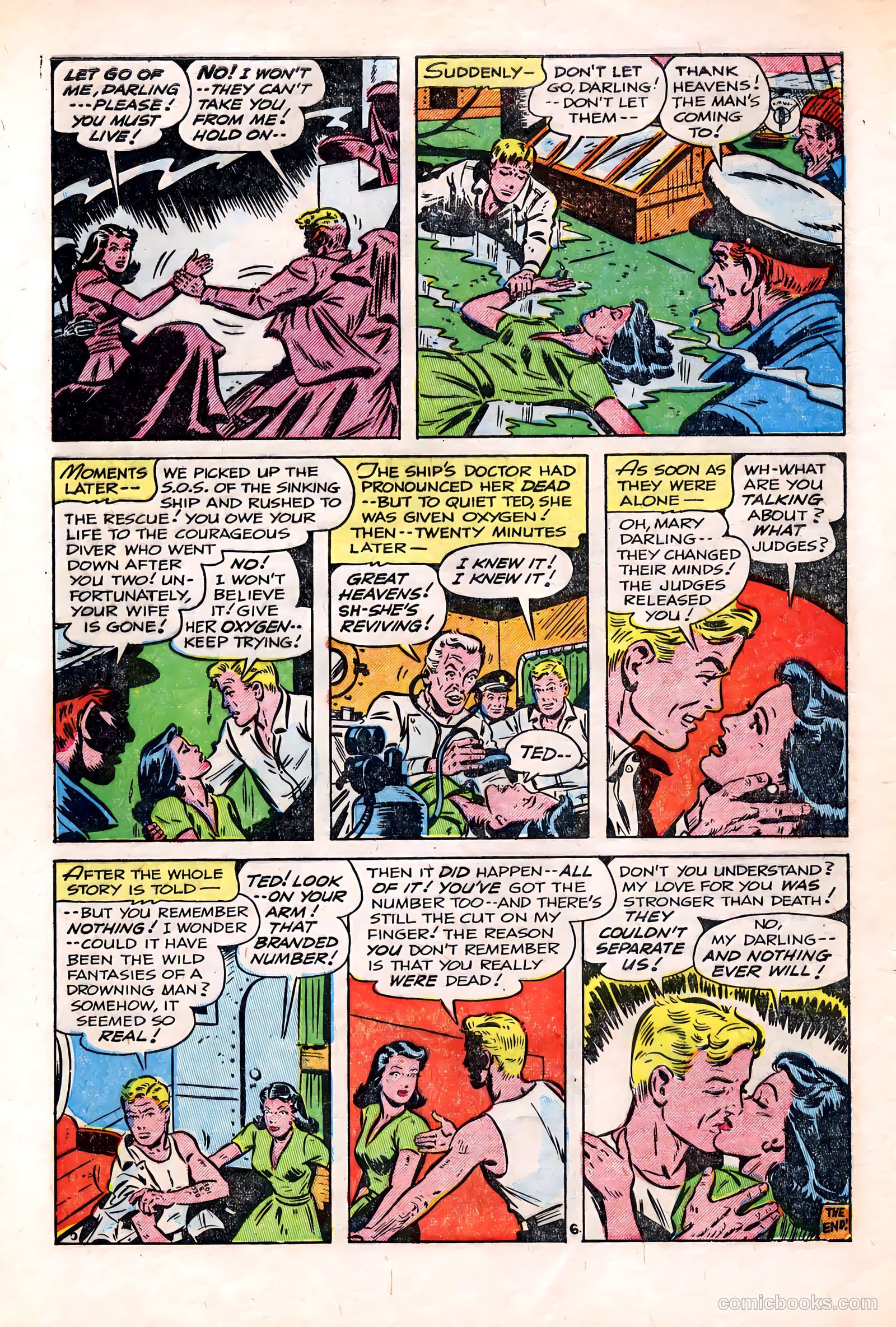 Out of the Night #14 (1954) — page 8 of 36