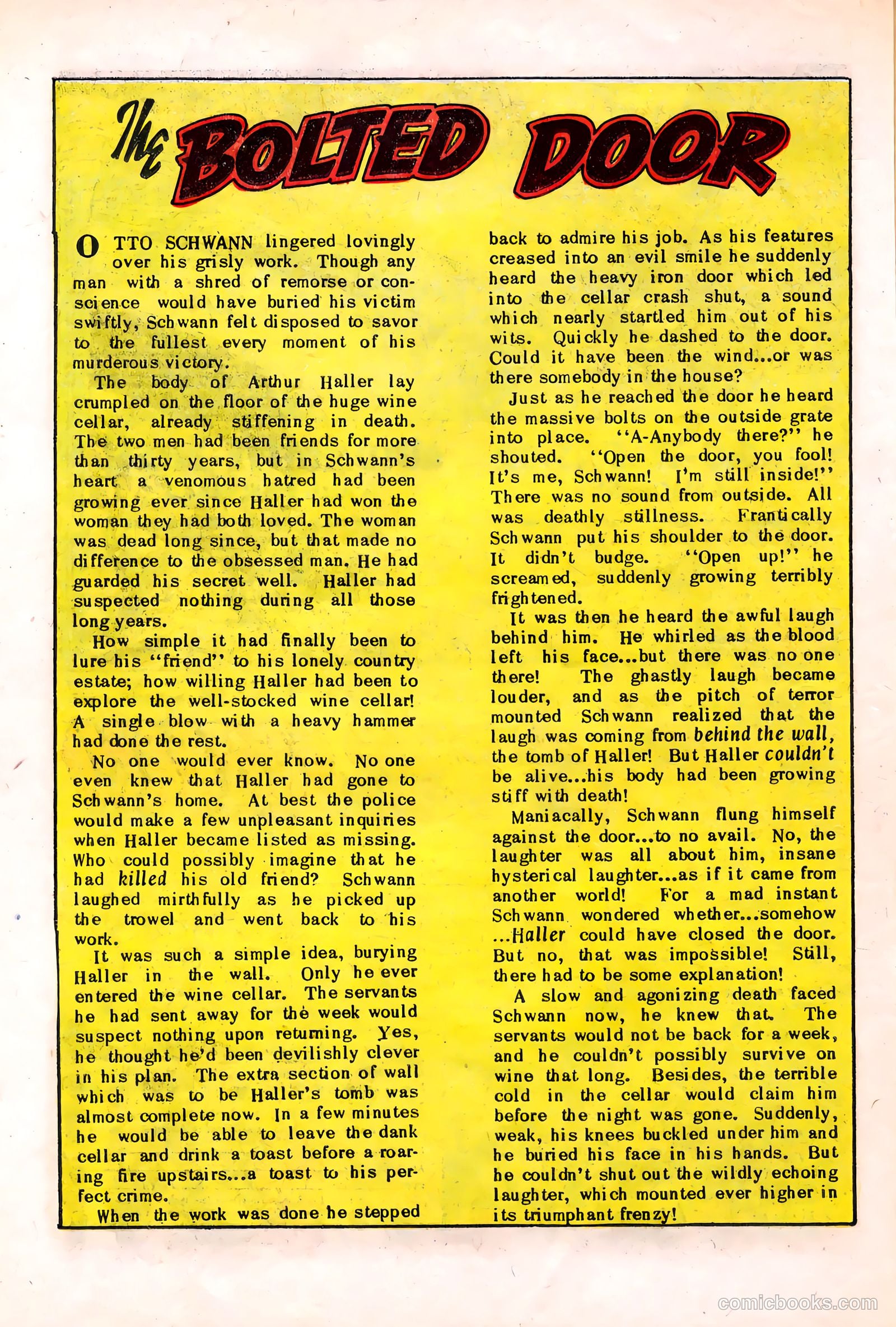 Out of the Night #14 (1954) — page 10 of 36