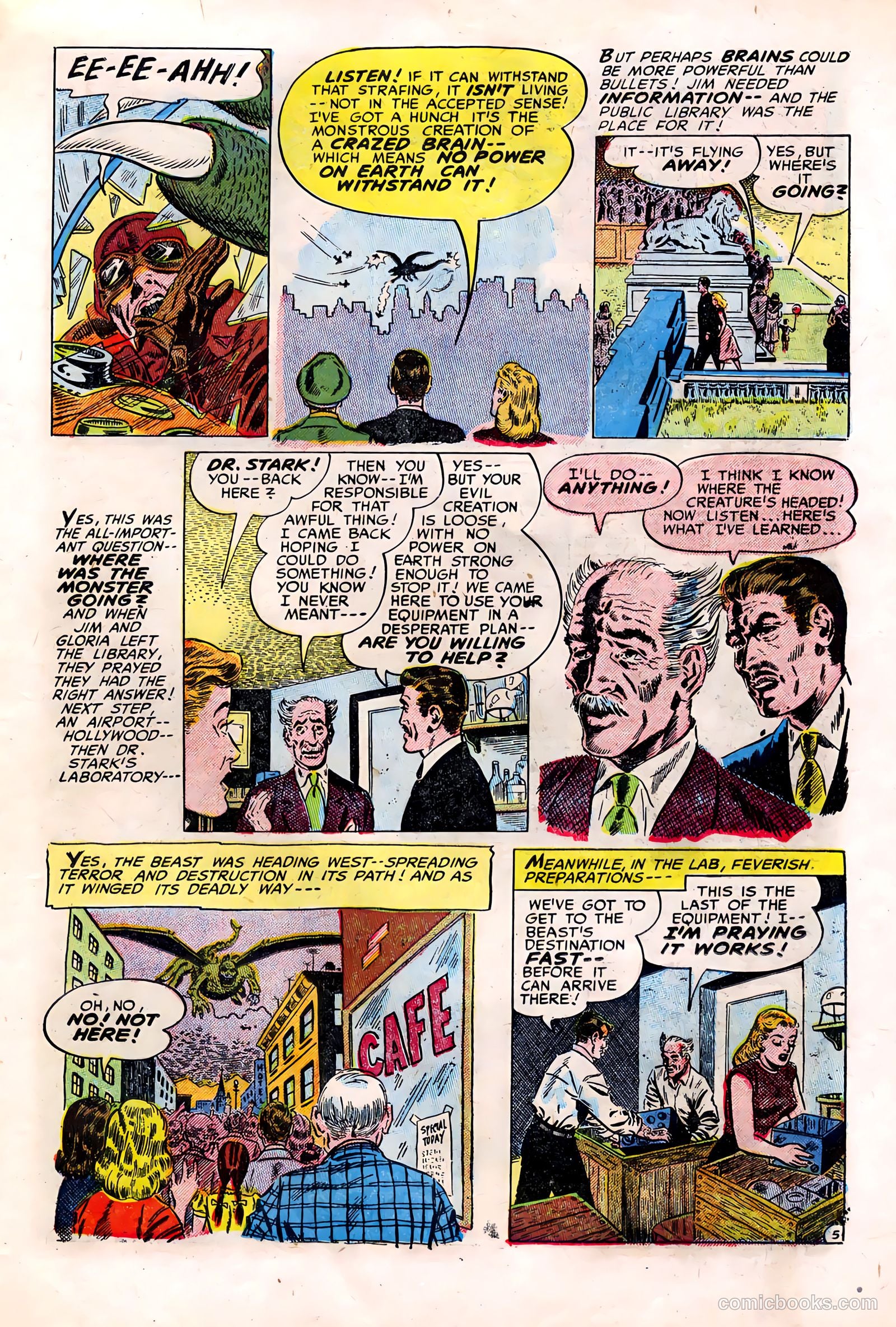 Out of the Night #14 (1954) — page 15 of 36