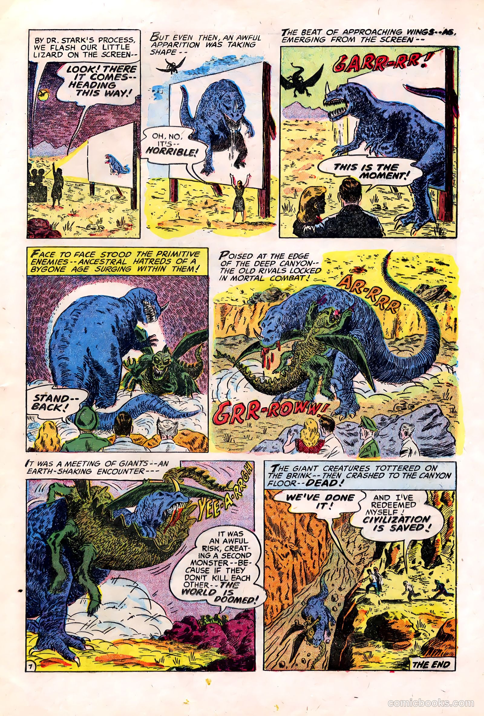 Out of the Night #14 (1954) — page 17 of 36