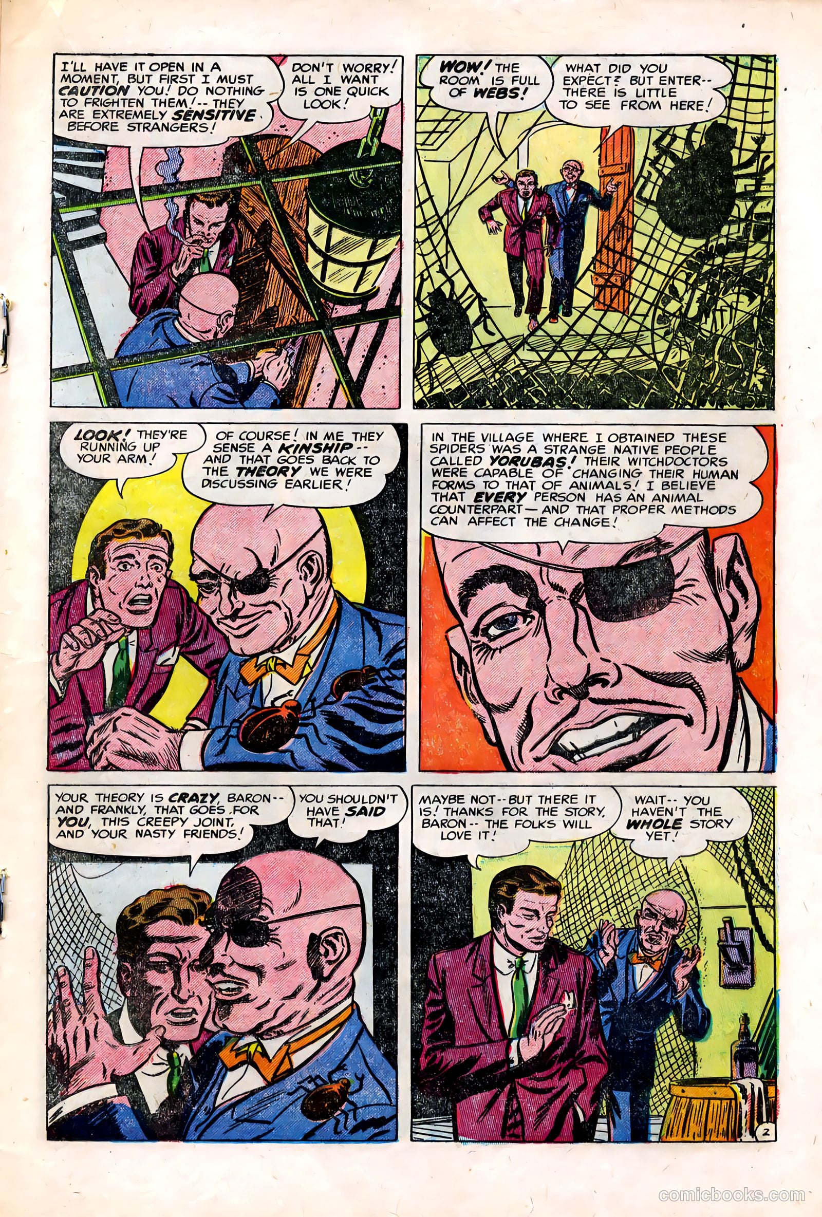 Out of the Night #14 (1954) — page 21 of 36