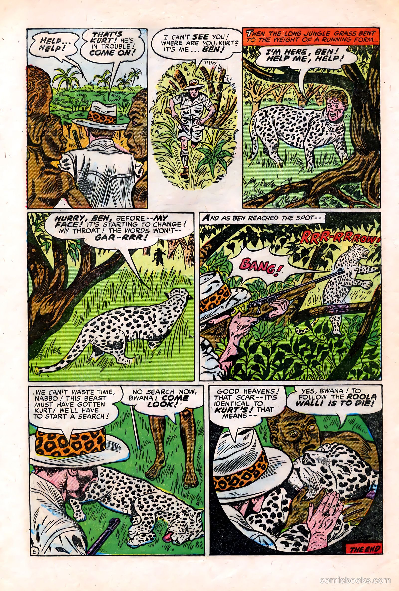 Out of the Night #14 (1954) — page 28 of 36