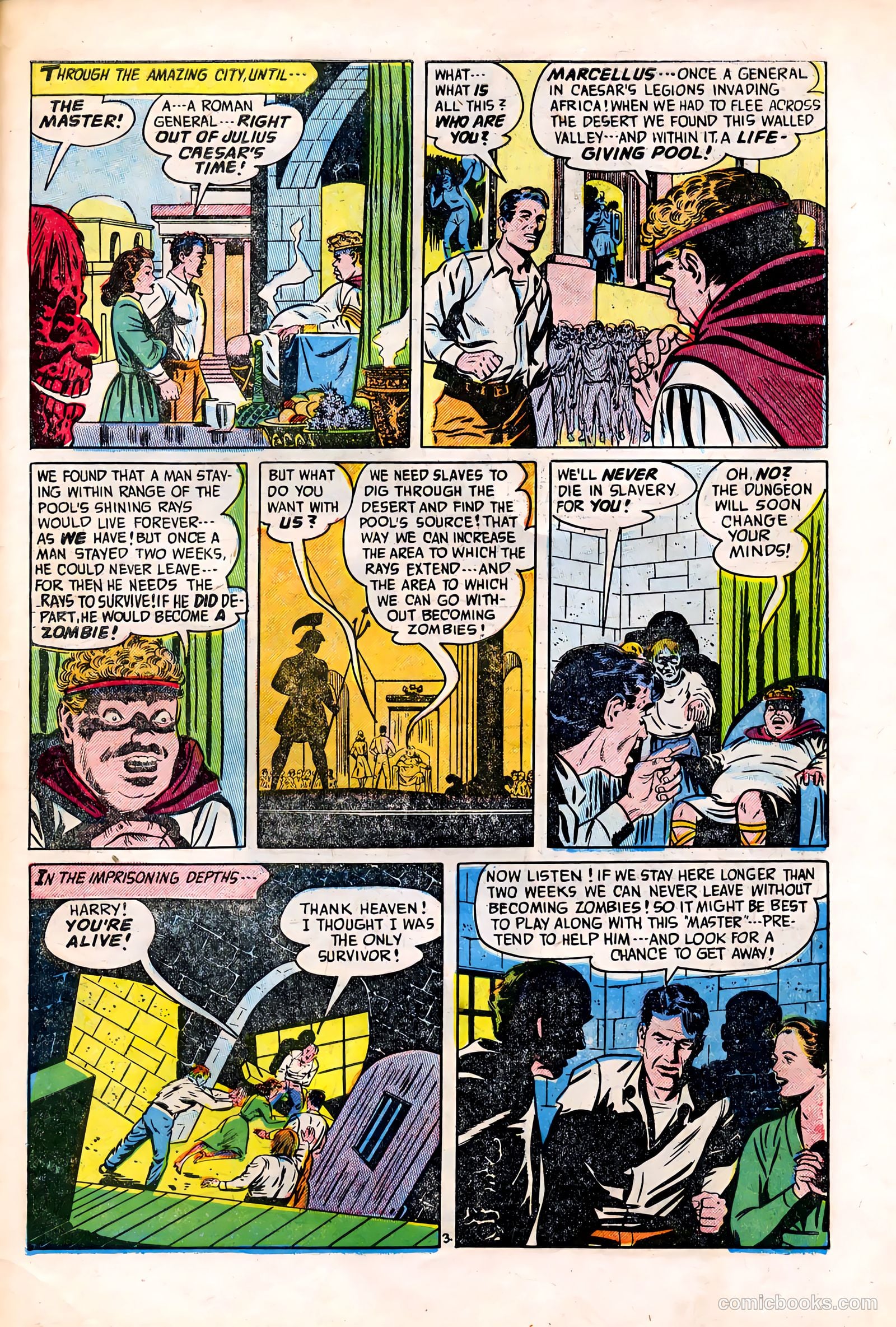 Out of the Night #14 (1954) — page 31 of 36
