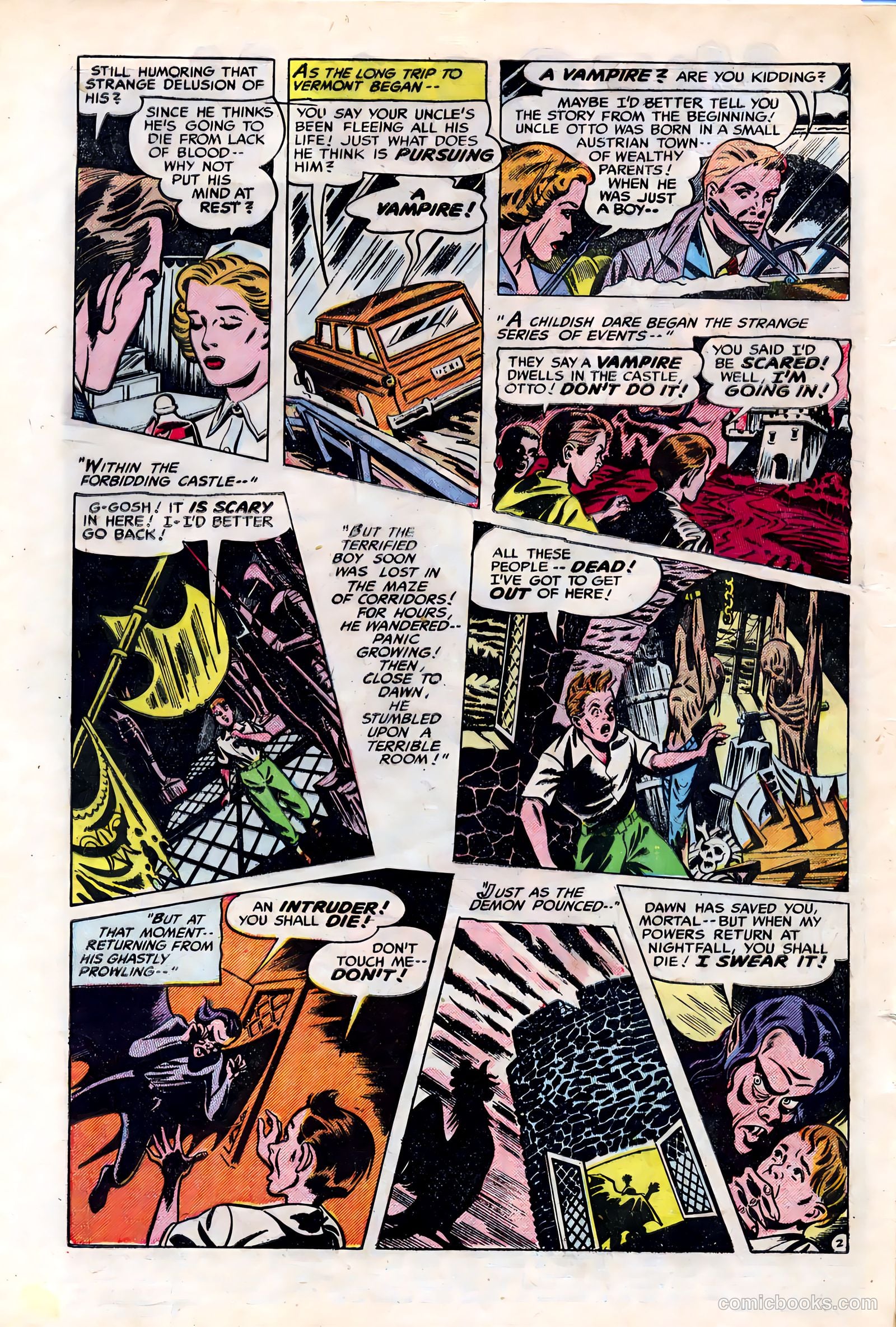 Out of the Night #15 (1954) — page 4 of 36