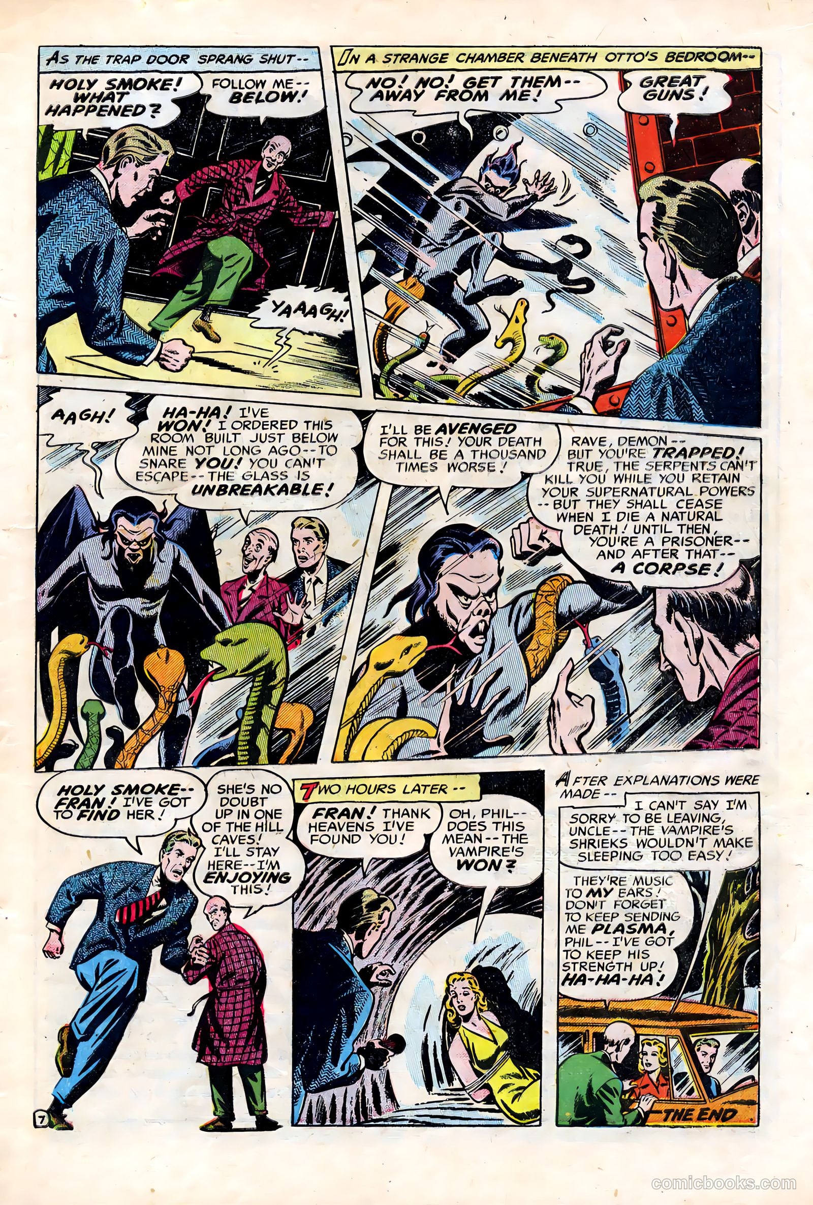 Out of the Night #15 (1954) — page 9 of 36
