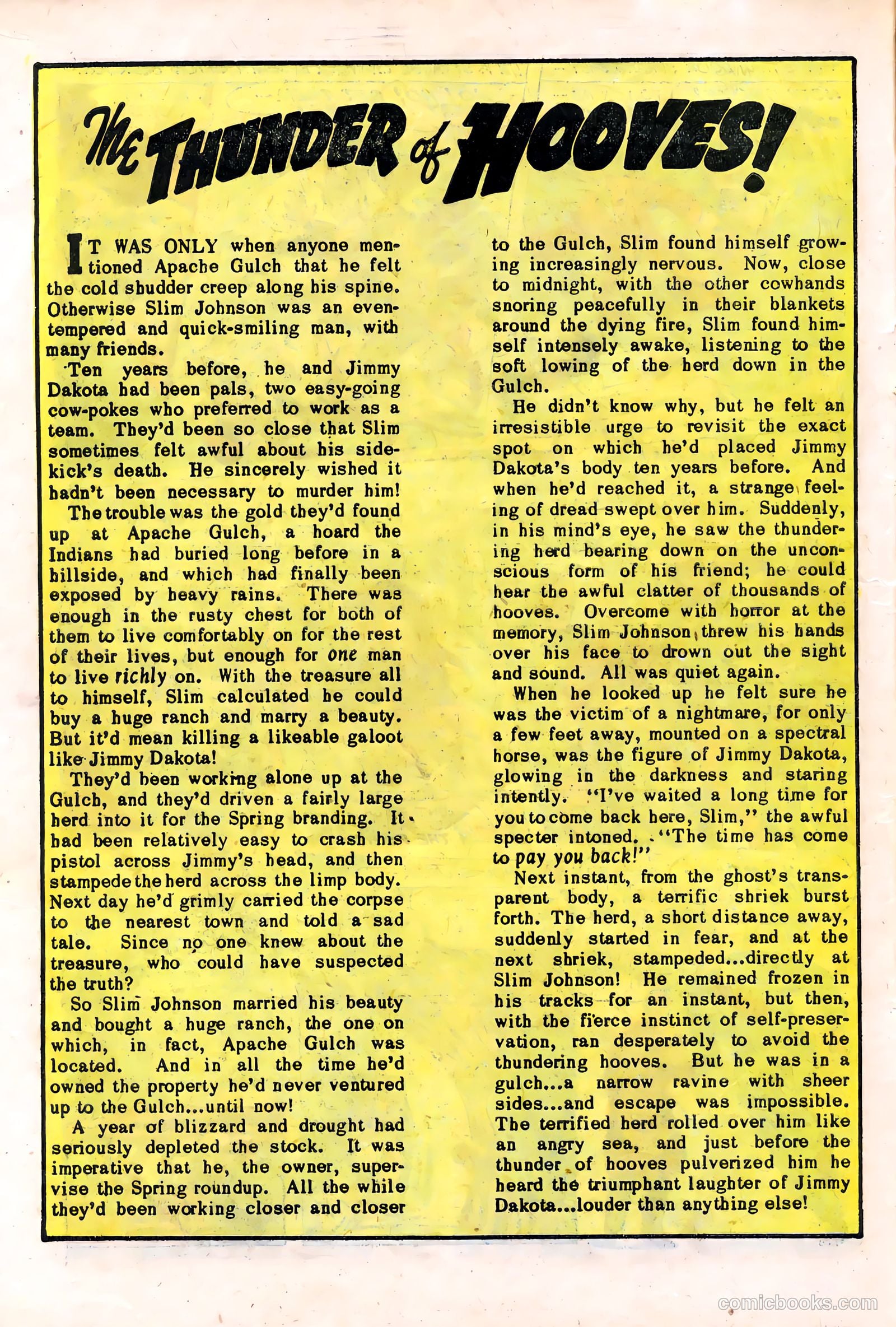 Out of the Night #15 (1954) — page 10 of 36