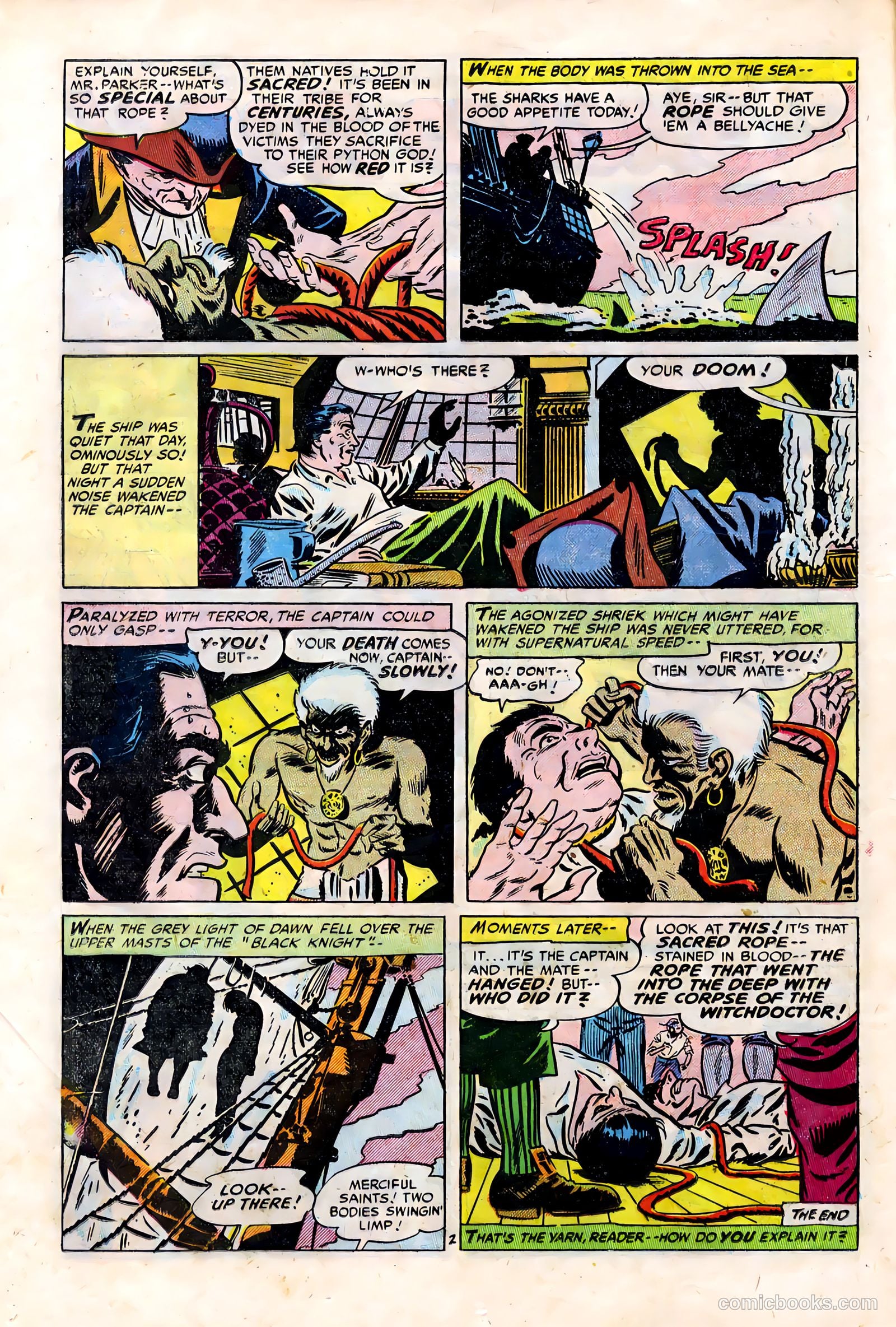 Out of the Night #15 (1954) — page 12 of 36