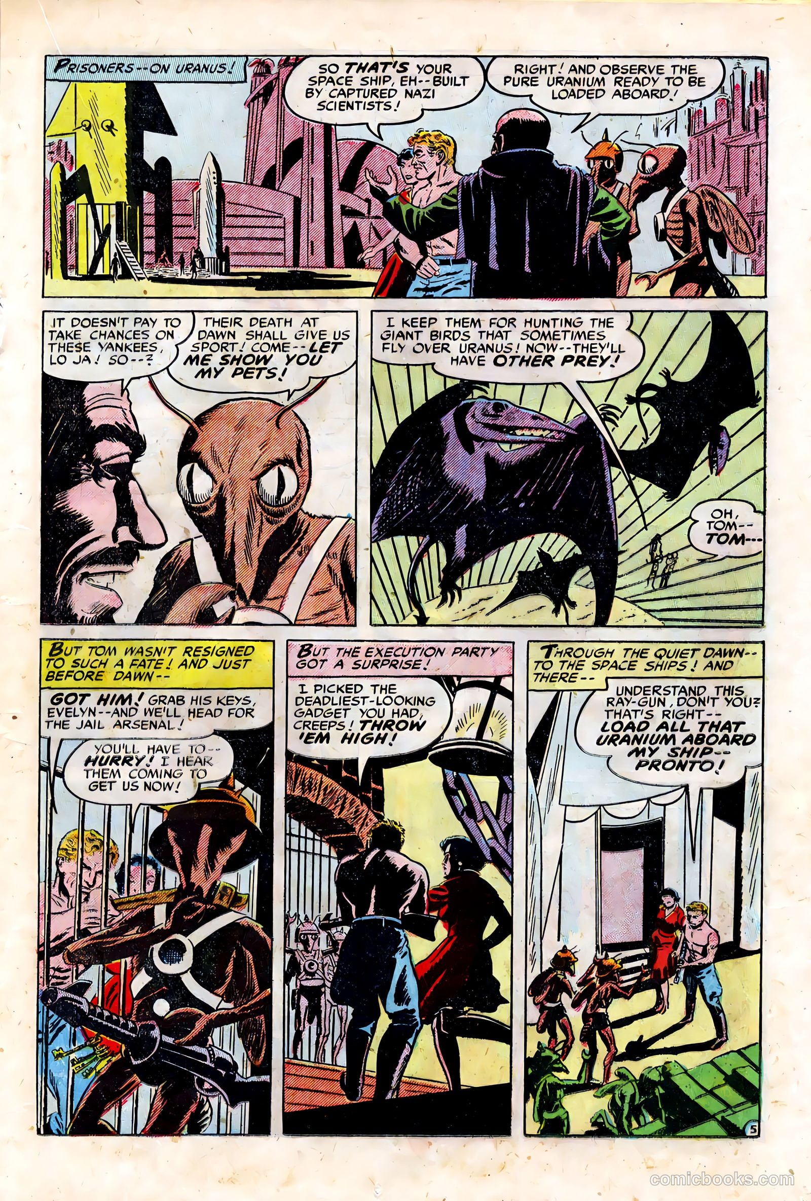 Out of the Night #15 (1954) — page 17 of 36